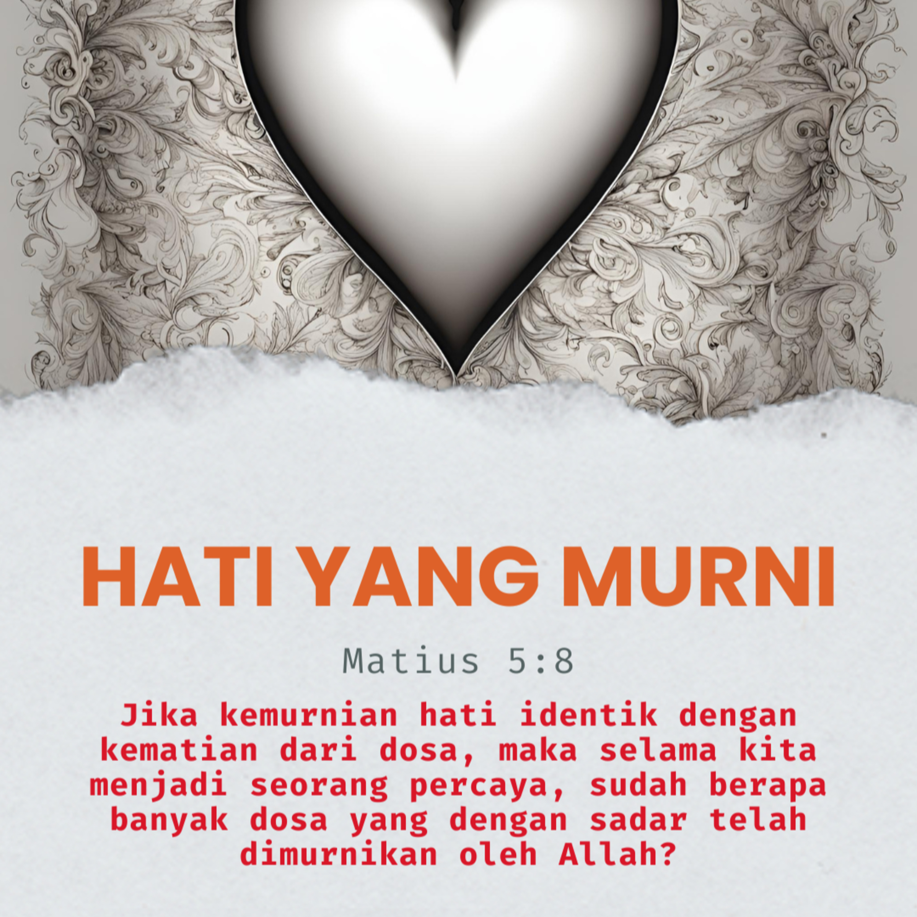 Hati Yang Murni - Renungan Harian GKI Anugerah | 17 Mei 2024  episode artwork