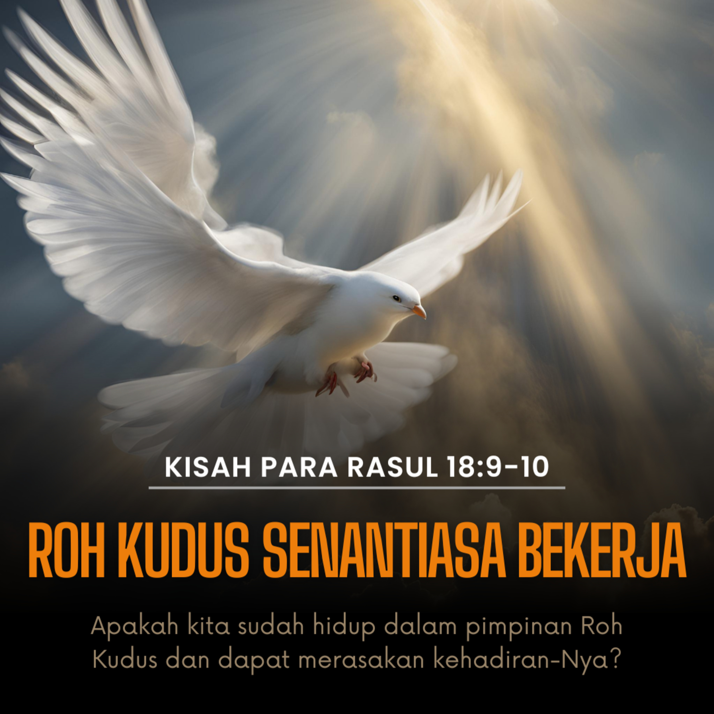 Roh Kudus Senantiasa Bekerja - Renungan Harian GKI Anugerah | 24 Mei 2024  episode artwork