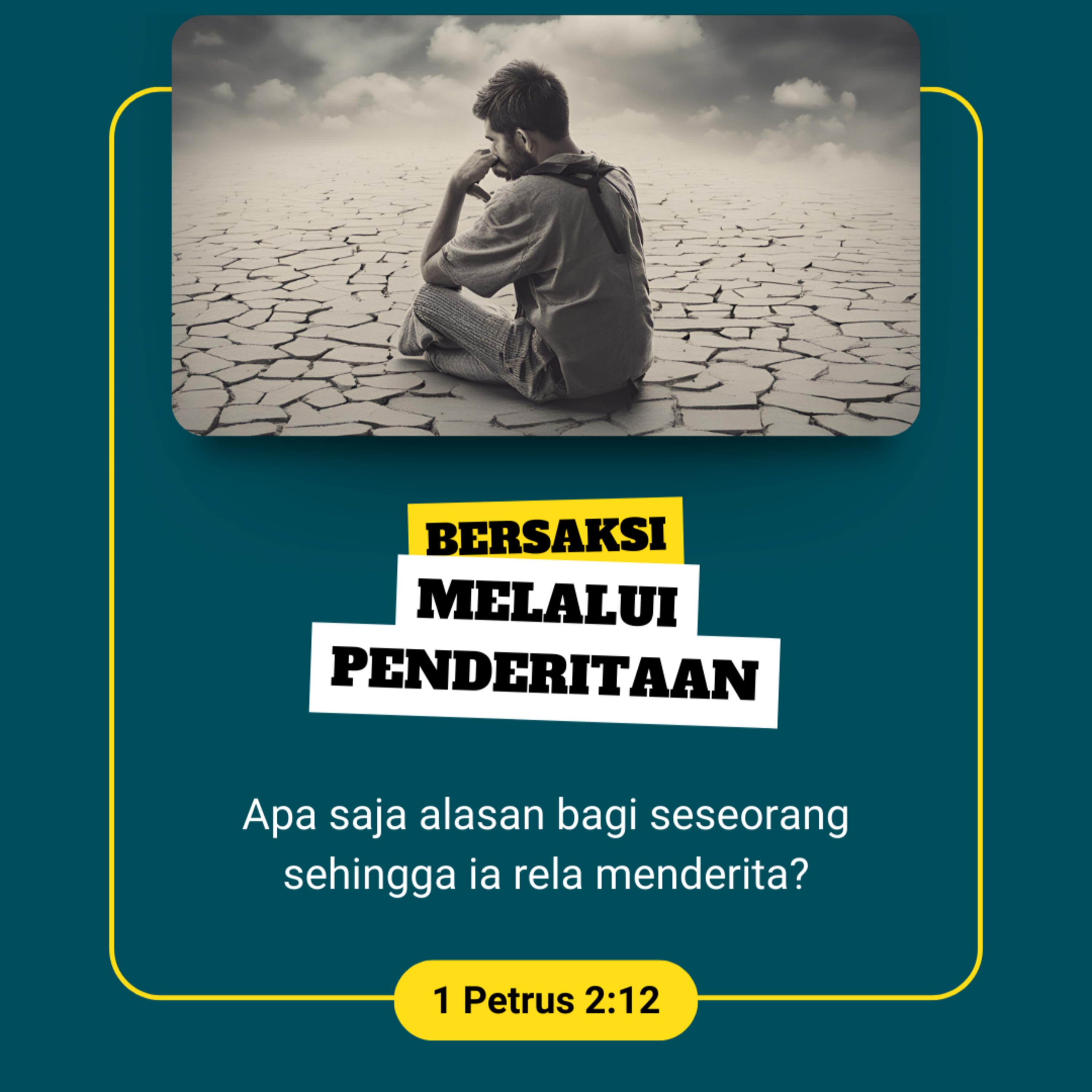 Bersaksi Melalui Penderitaan - Renungan Harian GKI Anugerah | 28 Mei 2024  episode artwork