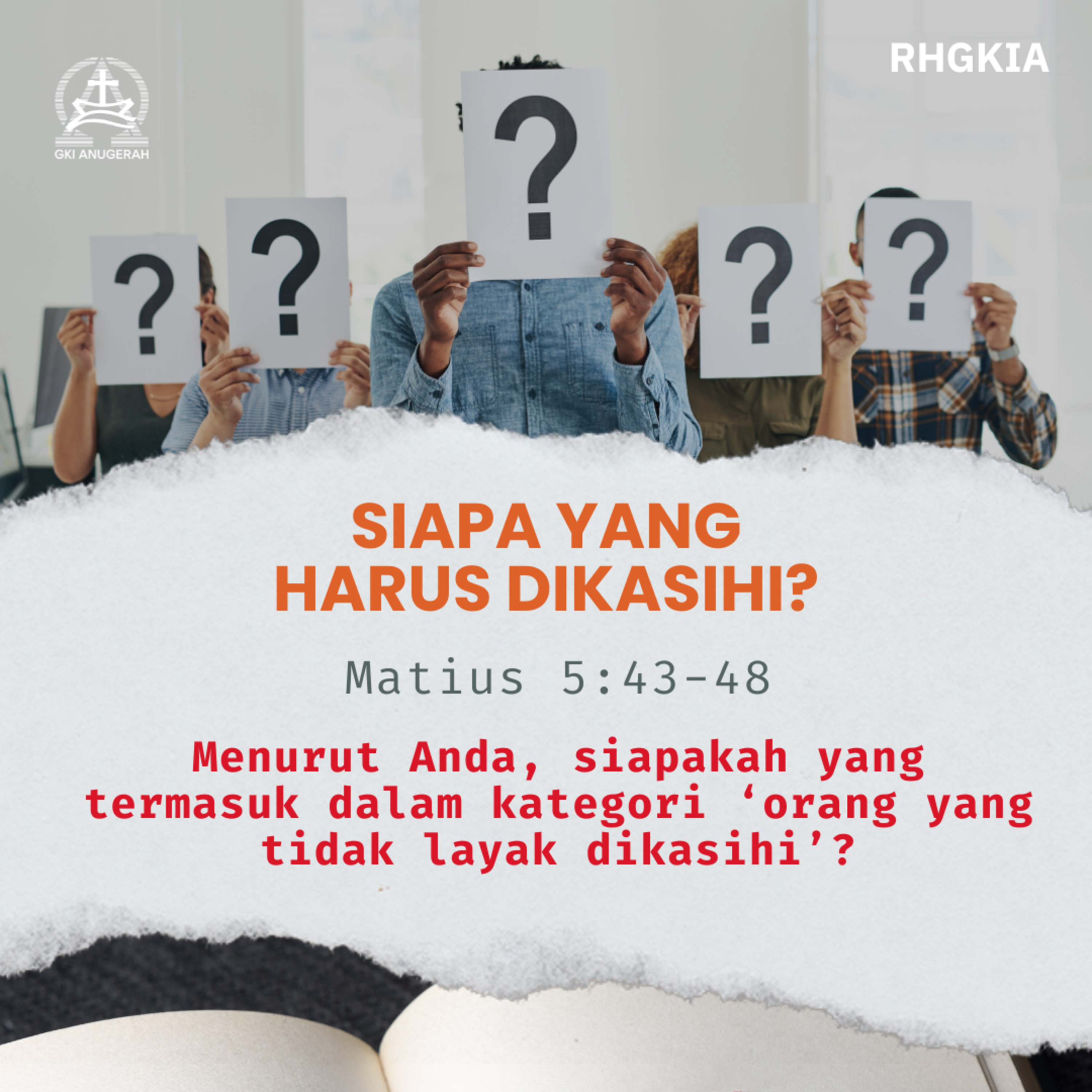 Siapa Yang Harus Dikasihi? - Renungan Harian GKI Anugerah | 22 Juli 2024  episode artwork