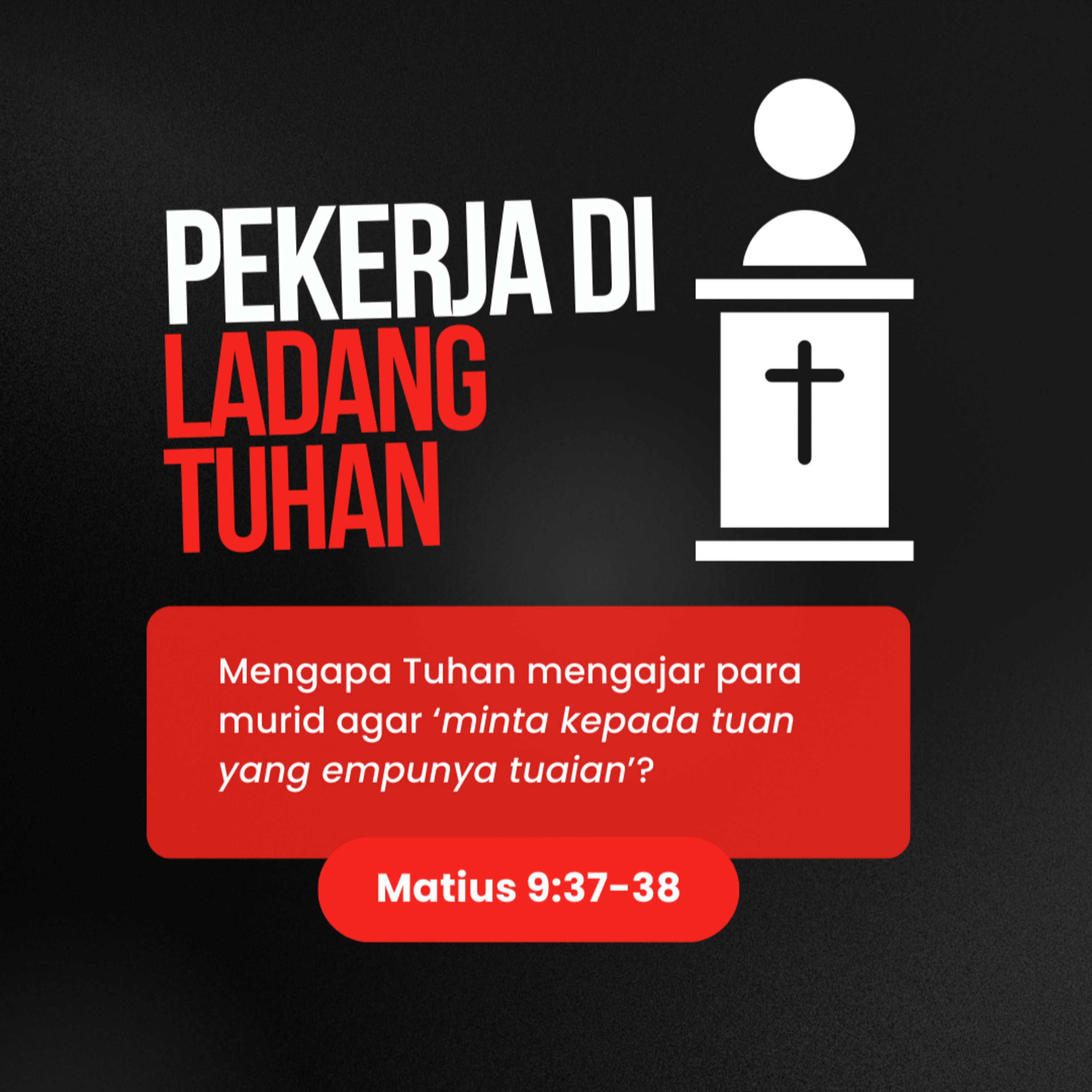 Pekerja Di Ladang Tuhan - Renungan Harian GKI Anugerah | 22 Agustus 2024  episode artwork
