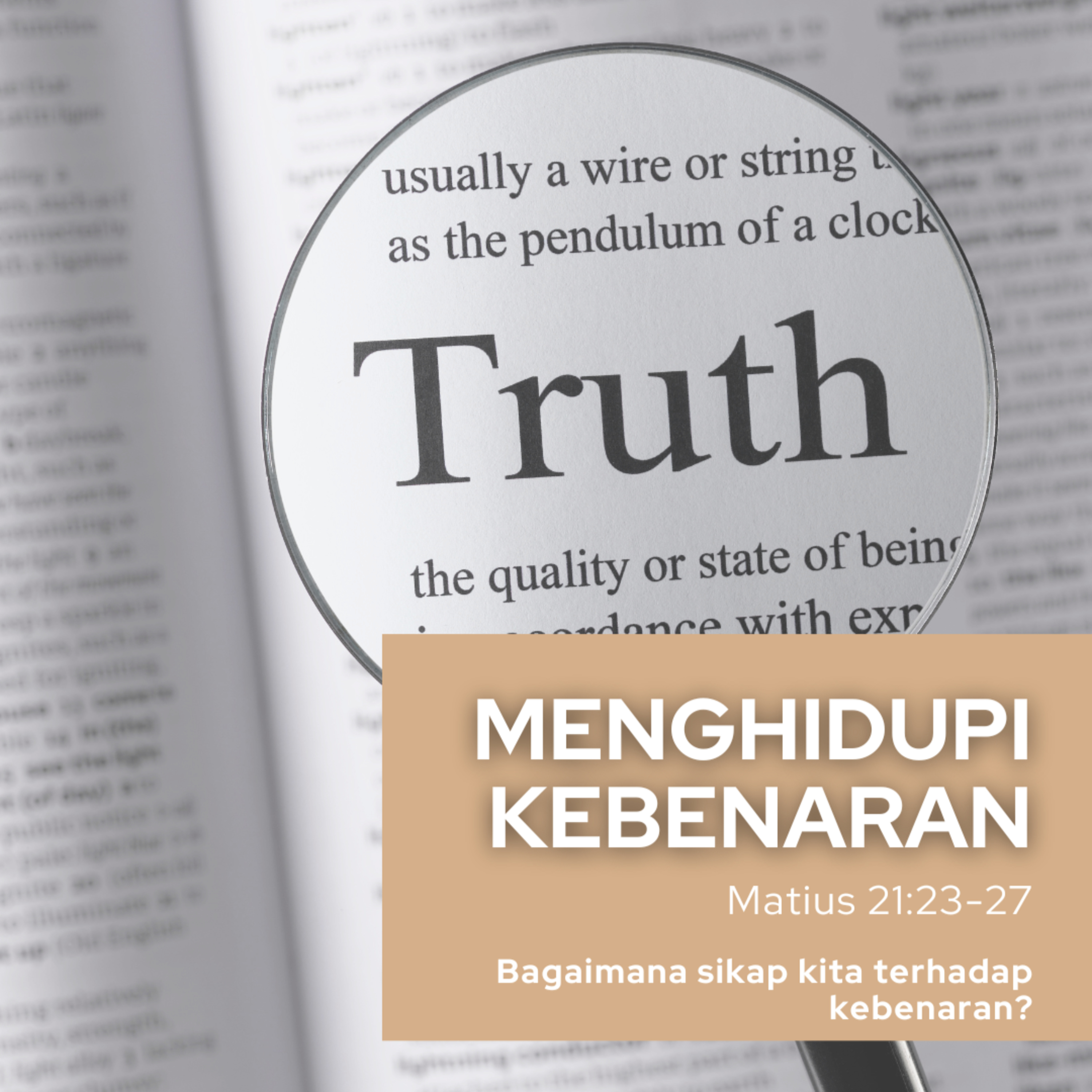 Menghidupi Kebenaran - Renungan Harian GKI Anugerah | 10 September 2024  episode artwork