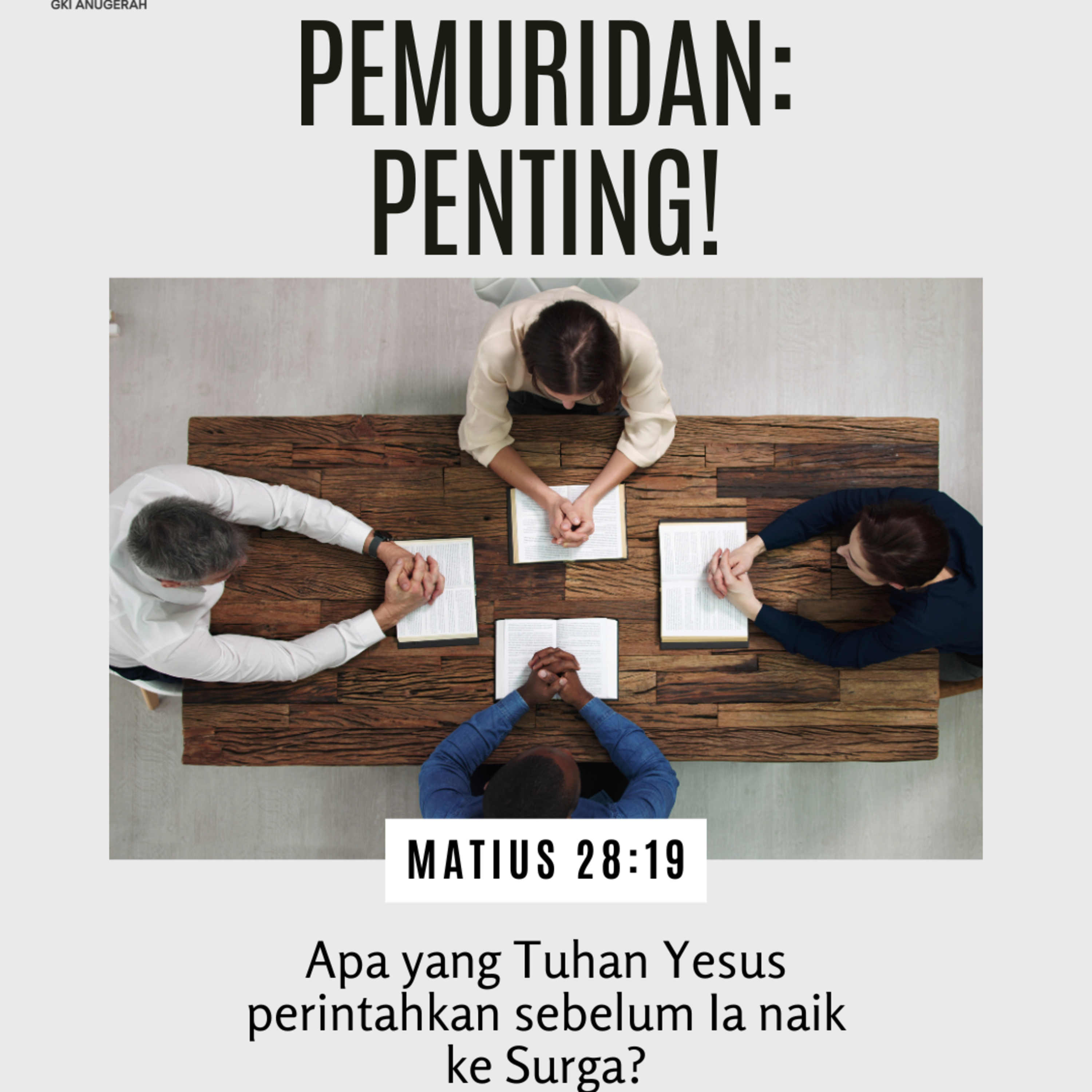 Pemuridan: Penting! | Renungan Harian GKI Anugerah | 14 Oktober 2024  episode artwork