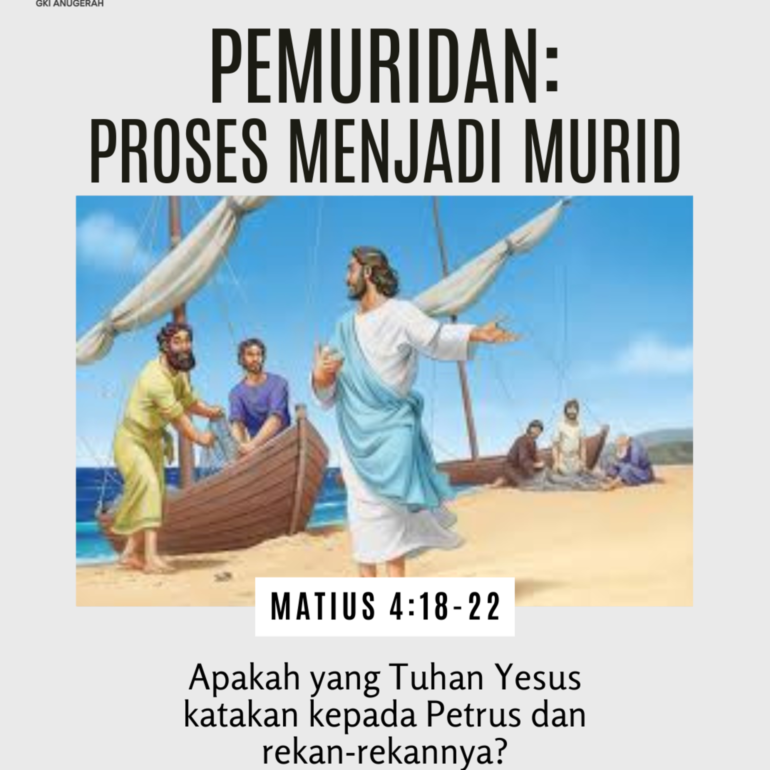 Pemuridan: Proses Menjadi Murid | Renungan Harian GKI Anugerah | 15 Oktober 2024  episode artwork