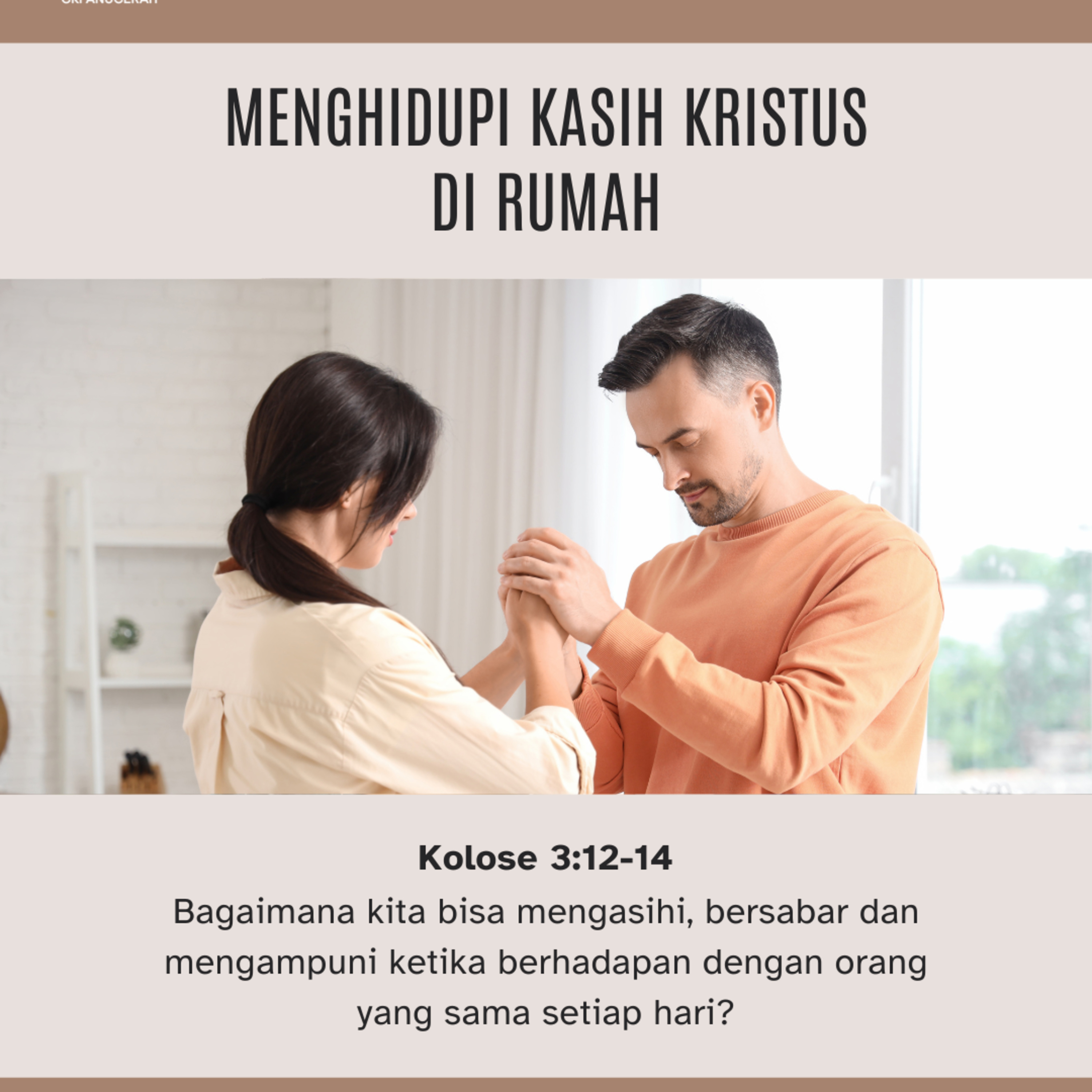 Menghidupi Kasih Kristus Di Rumah | Renungan Harian GKI Anugerah | 23 Oktober 2024  episode artwork