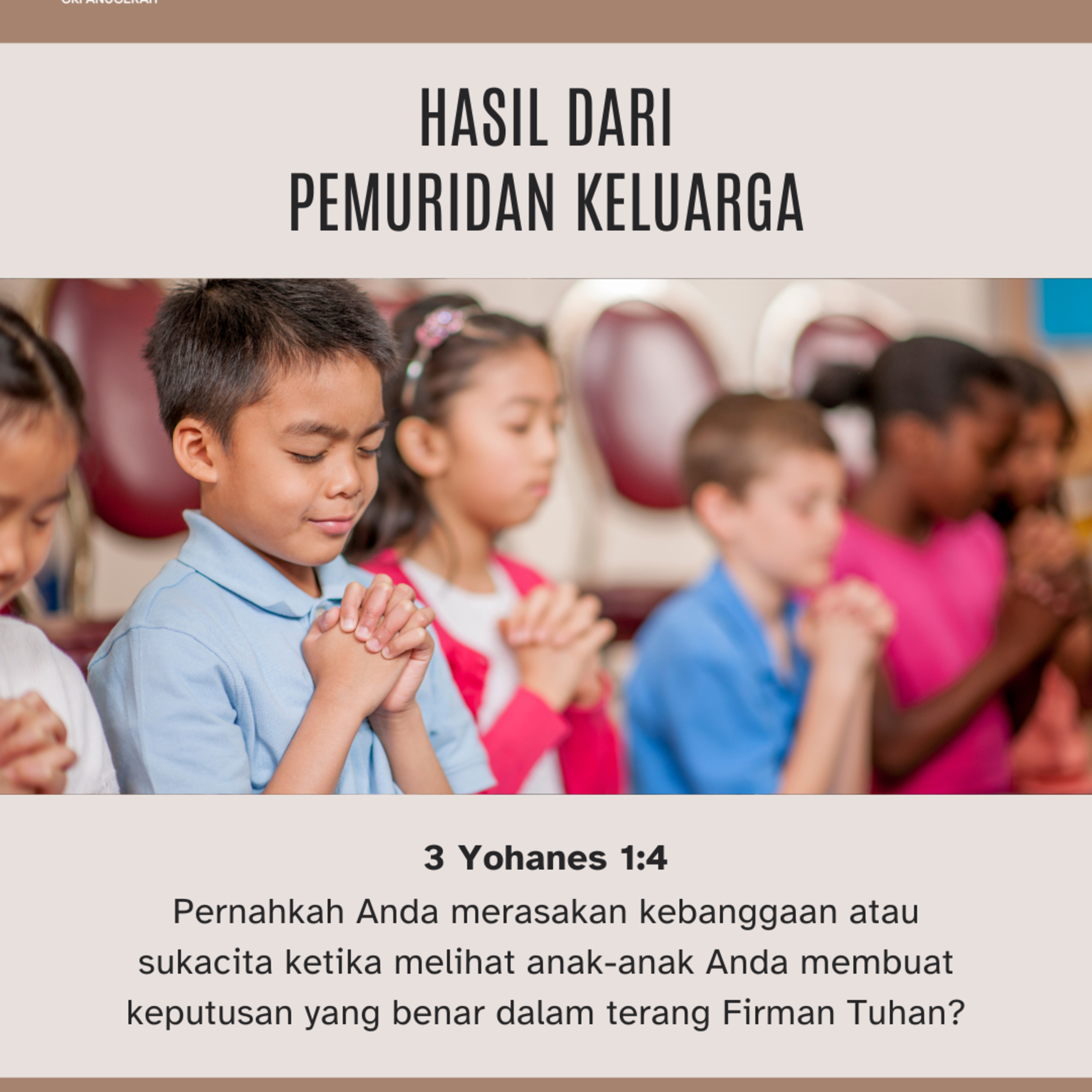 Hasil Dari Pemuridan Keluarga | Renungan Harian GKI Anugerah | 26 Oktober 2024  episode artwork