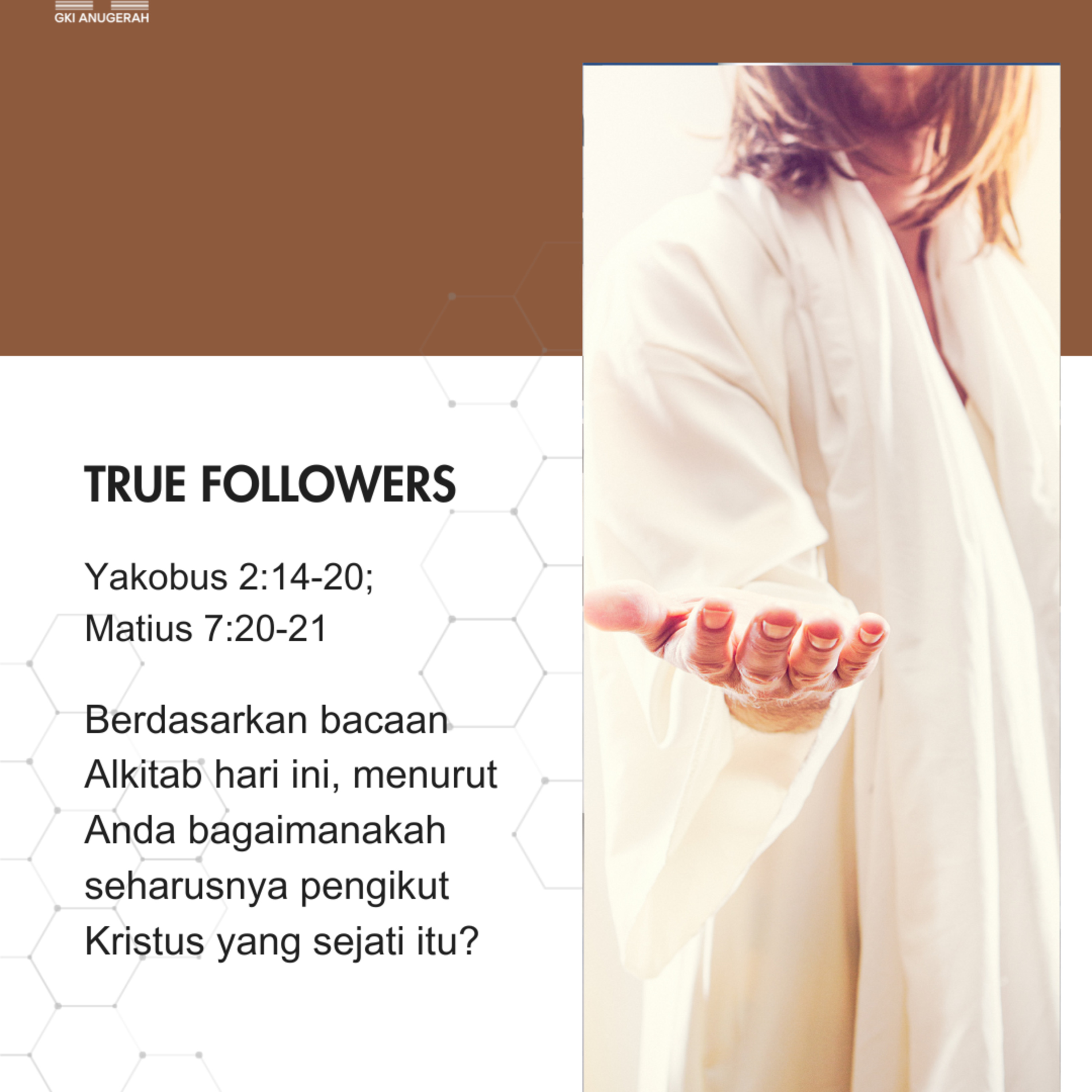 True Followers | Renungan Harian GKI Anugerah | 26 November 2024  episode artwork