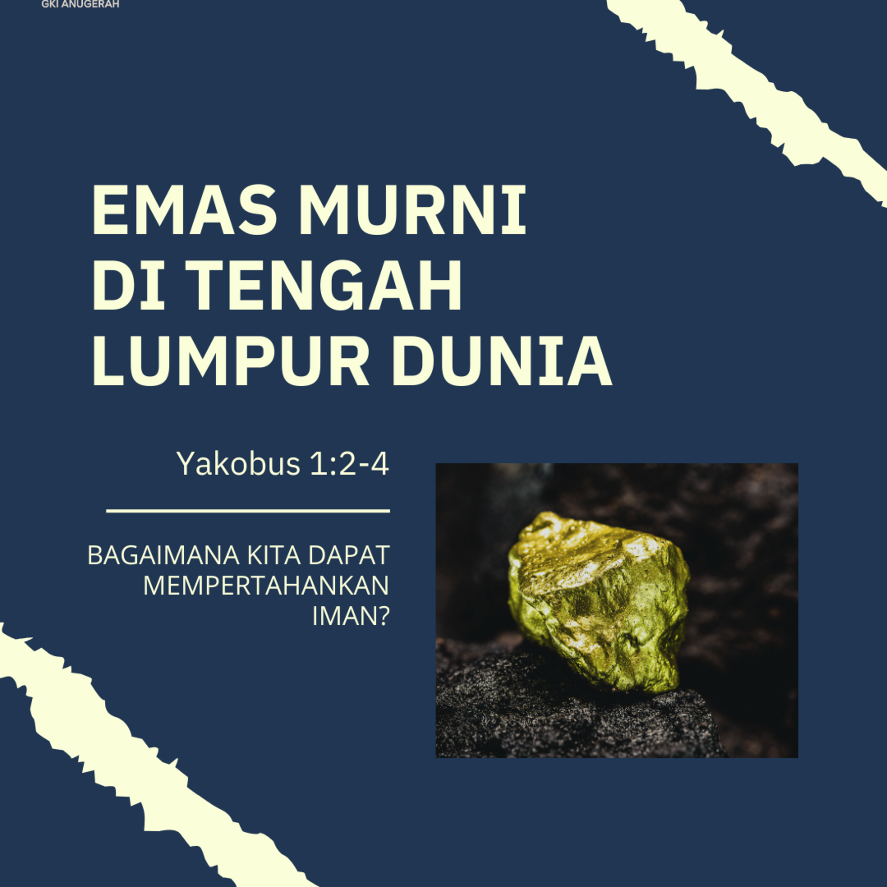 Emas Murni Di Tengah Lumpur Dunia | Renungan Harian GKI Anugerah | 03 Desember 2024  episode artwork