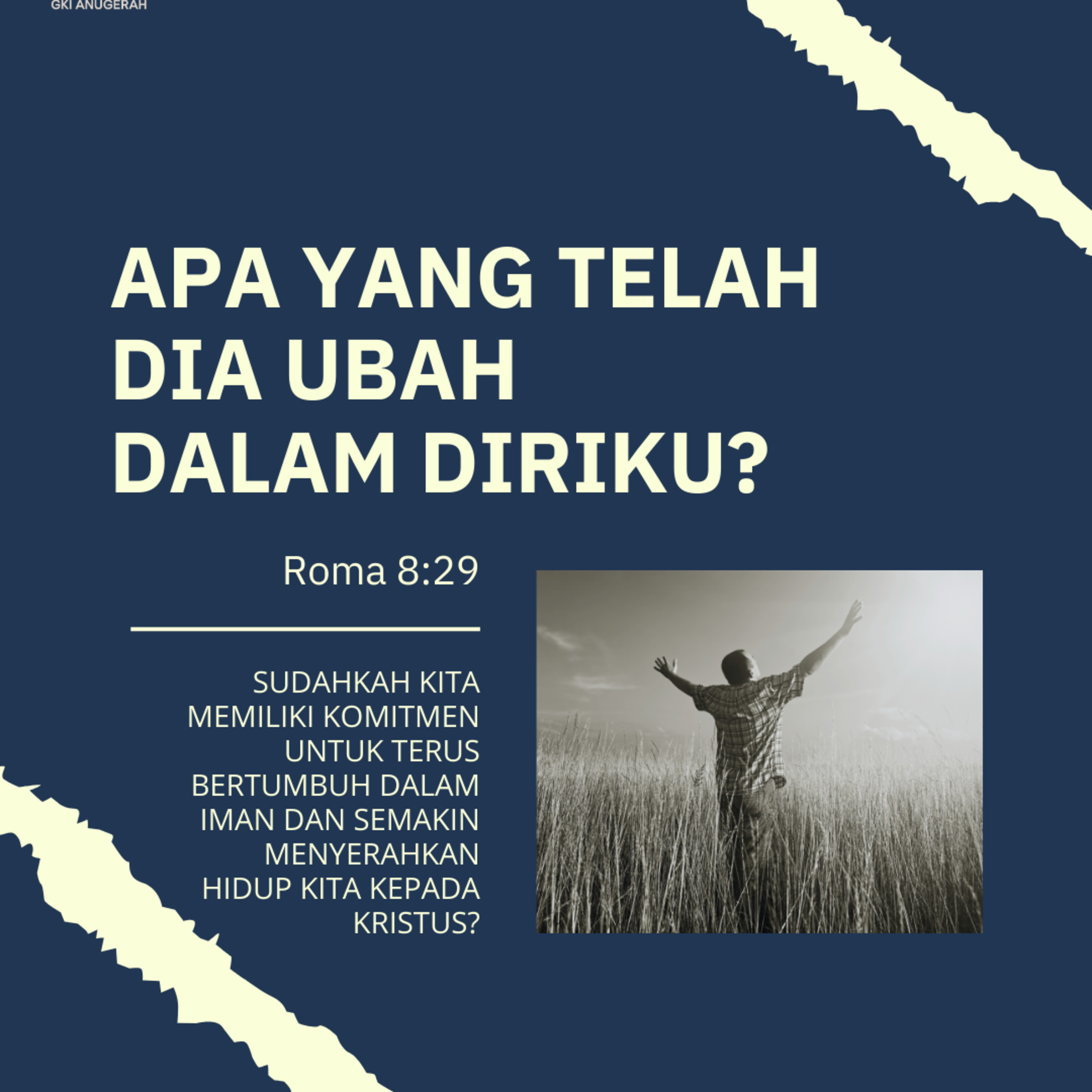 Apa Yang Telah Dia Ubah Dalam Diriku? | Renungan Harian GKI Anugerah | 07 Desember 2024  episode artwork