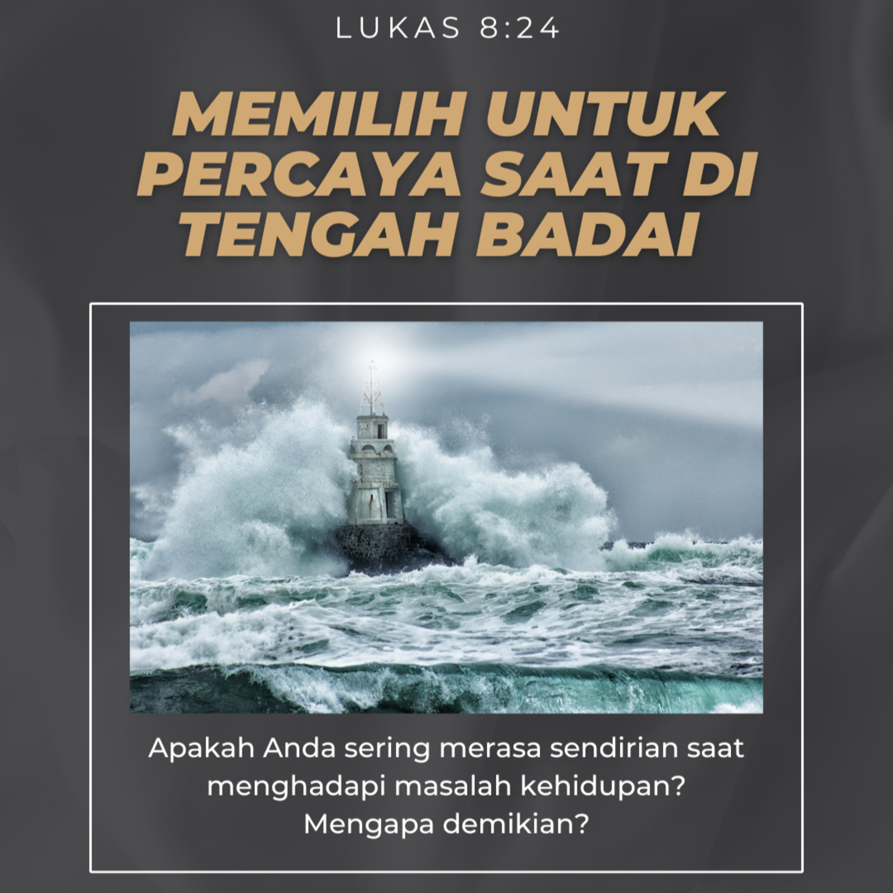 Memilih Untuk Percaya Saat Di Tengah Badai | Renungan Harian GKI Anugerah | 03 Januari 2025  episode artwork