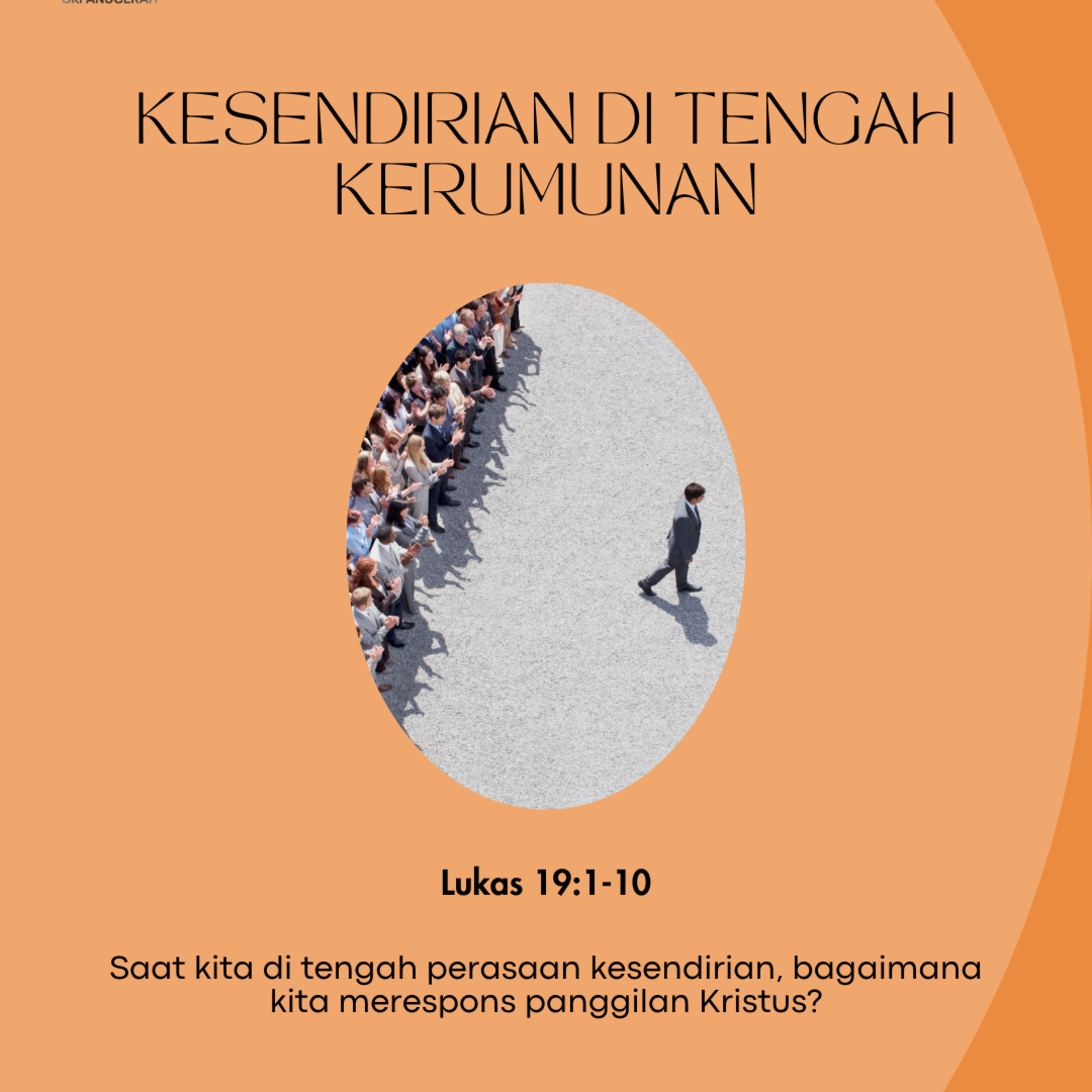 Kesendirian Di Tengah Kerumunan | Renungan Harian GKI Anugerah | 22 Februari 2025  episode artwork