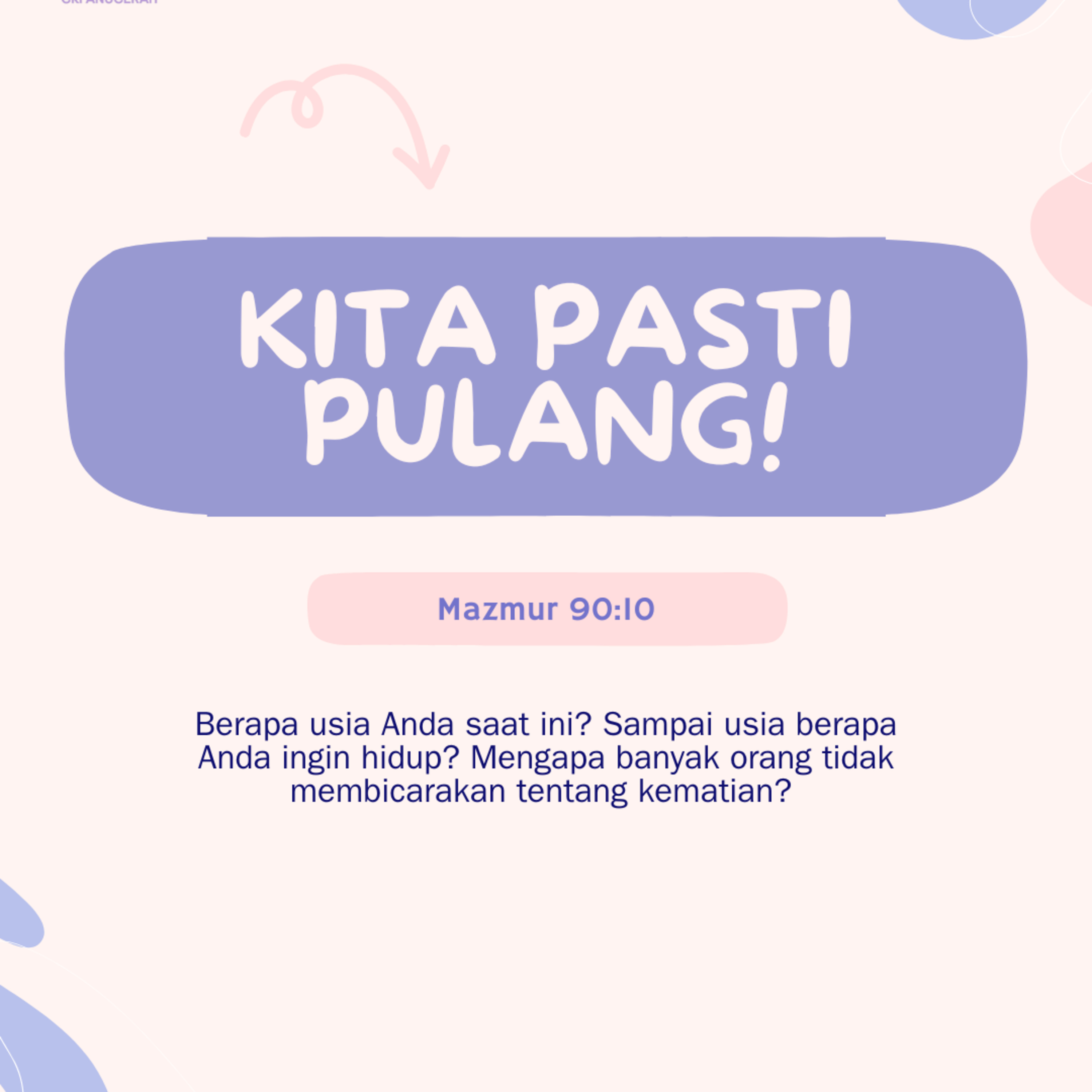 Kita Pasti Pulang! | Renungan Harian GKI Anugerah | 10 Maret 2025  episode artwork