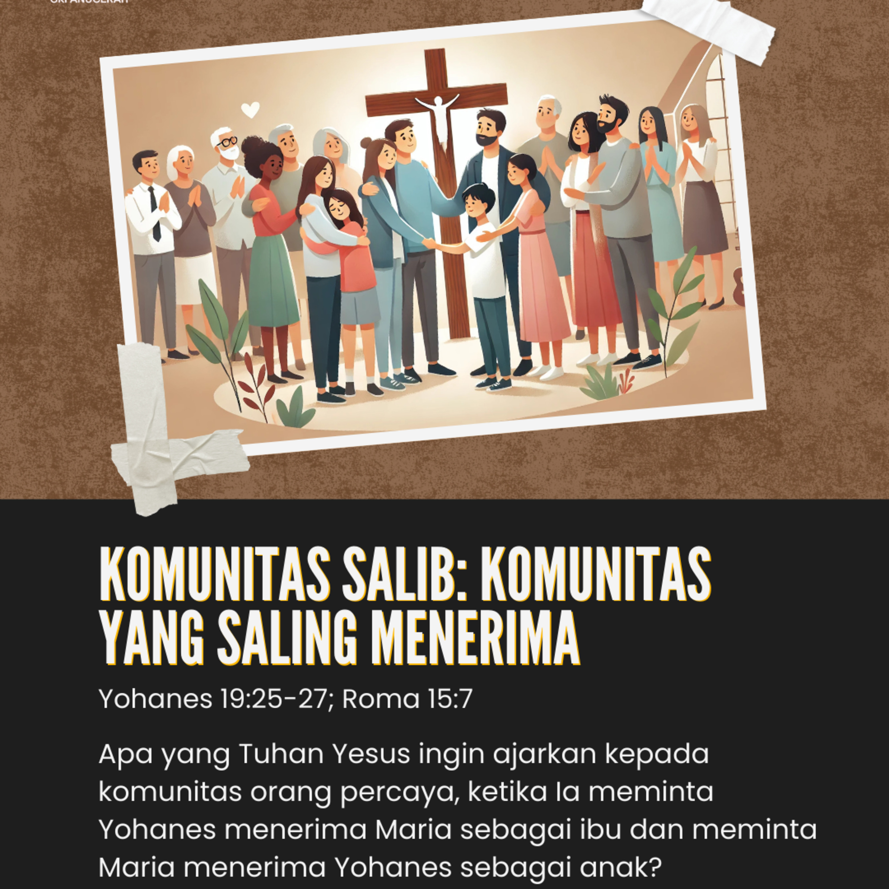 Komunitas Salib: Komunitas Yang Saling Menerima | Renungan Harian GKI Anugerah | 21 Maret 2025  episode artwork
