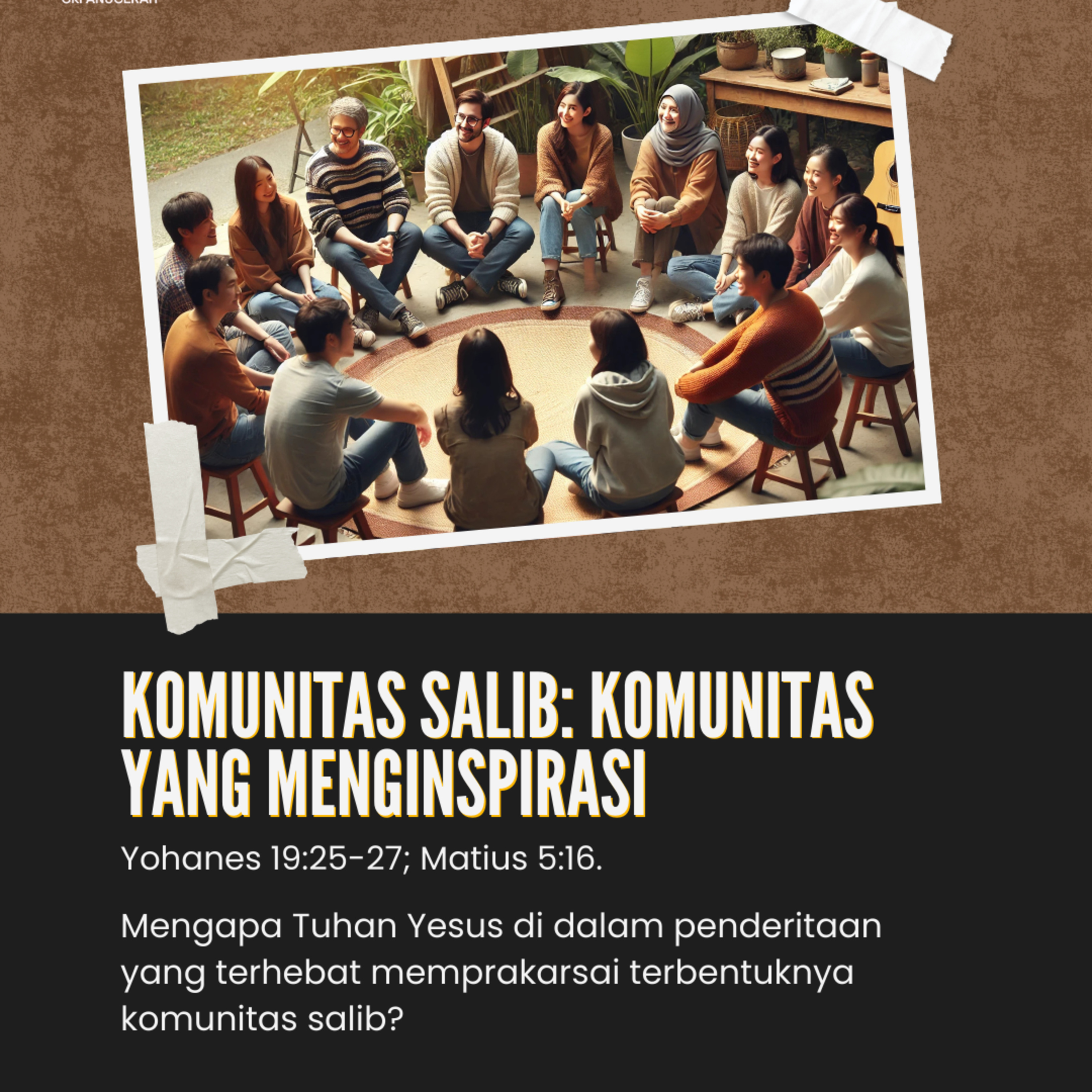 Komunitas Salib: Komunitas Yang Menginspirasi | Renungan Harian GKI Anugerah | 22 Maret 2025  episode artwork