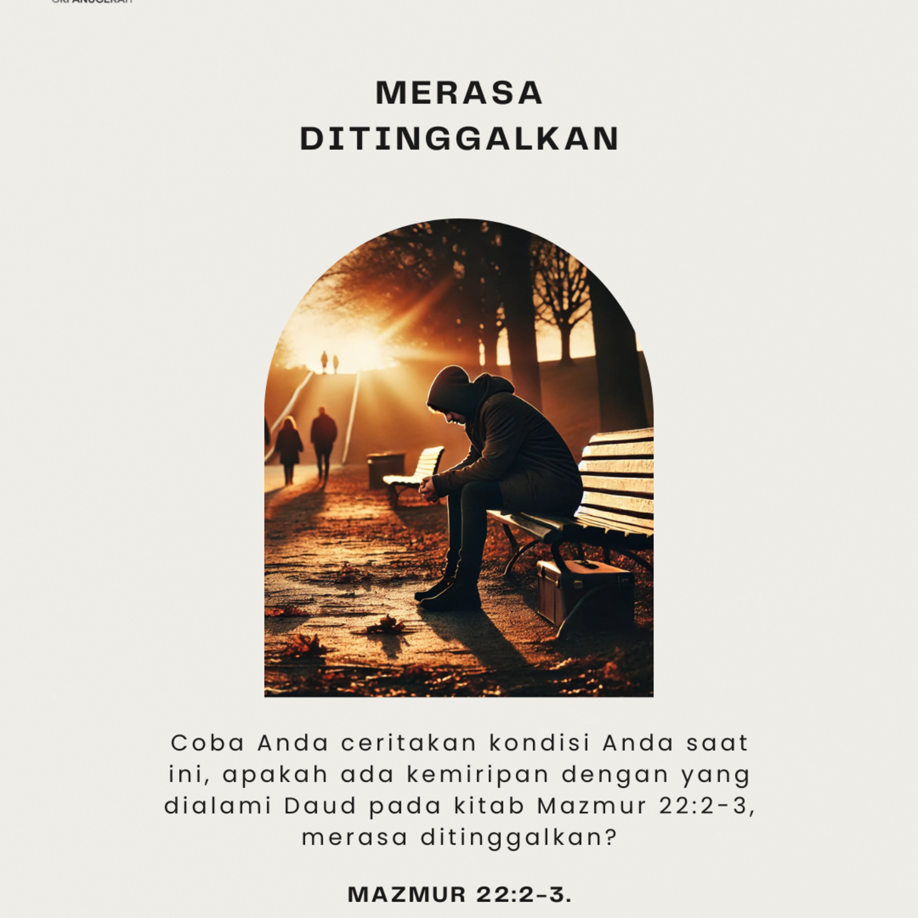 Merasa Ditinggalkan | Renungan Harian GKI Anugerah | 26 Maret 2025  episode artwork