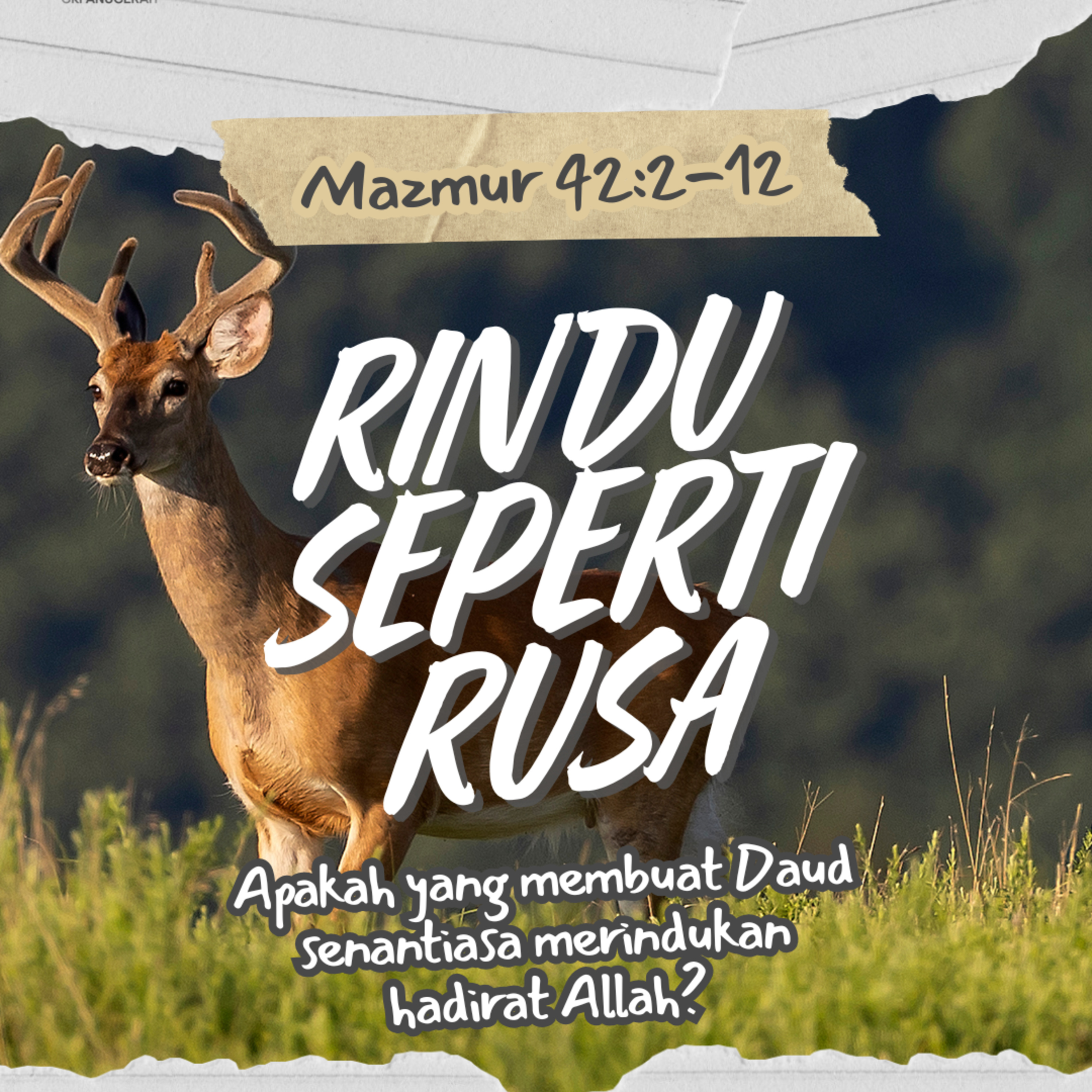 Rindu Seperti Rusa | Renungan Harian GKI Anugerah | 05 Mei 2025 episode artwork