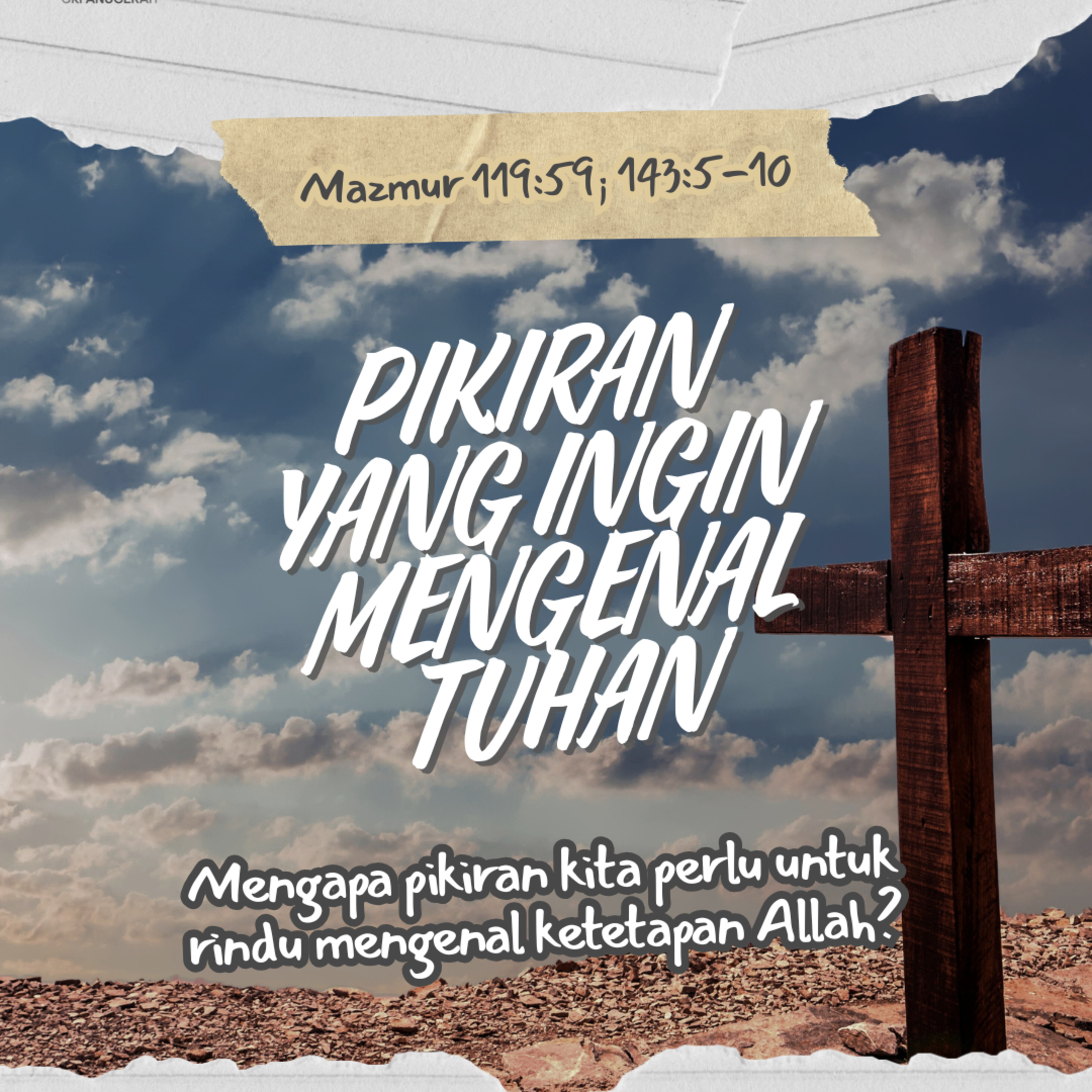 Pikiran Yang Ingin Mengenal Tuhan | Renungan Harian GKI Anugerah | 08 Mei 2025 episode artwork