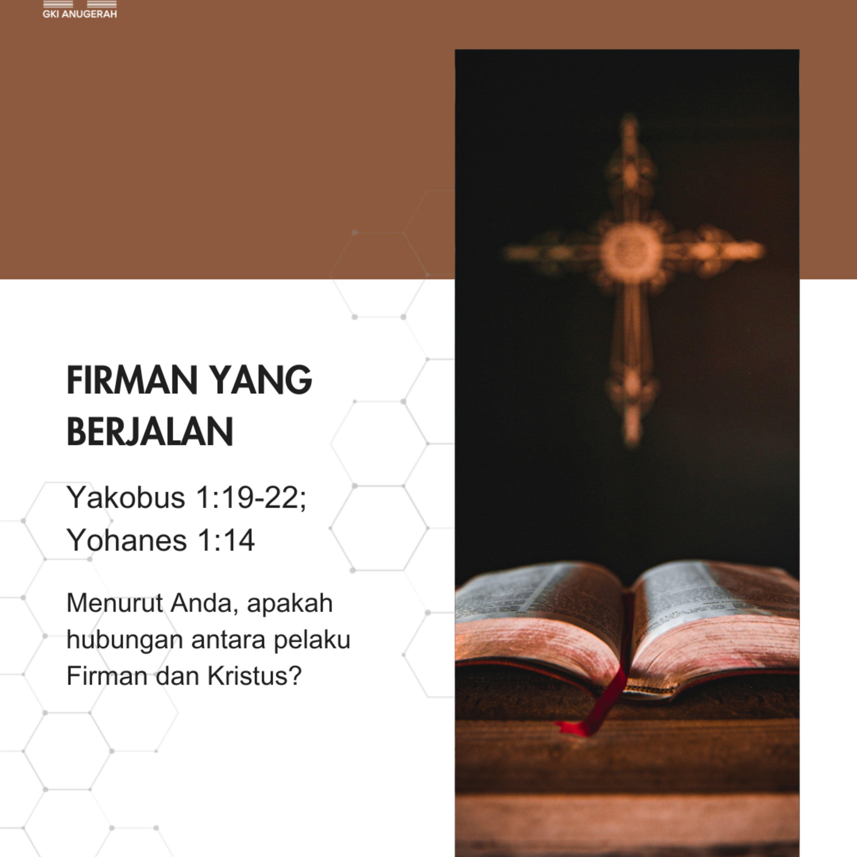 Firman Yang Berjalan | Renungan Harian GKI Anugerah | 12 Mei 2025 episode artwork