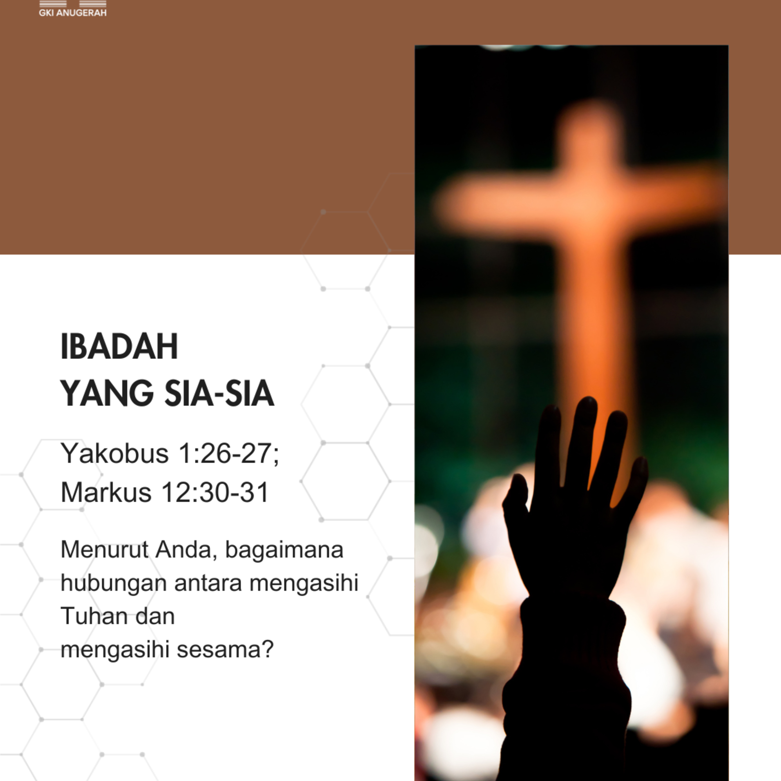 Ibadah Yang Sia-Sia | Renungan Harian GKI Anugerah | 15 Mei 2025 episode artwork