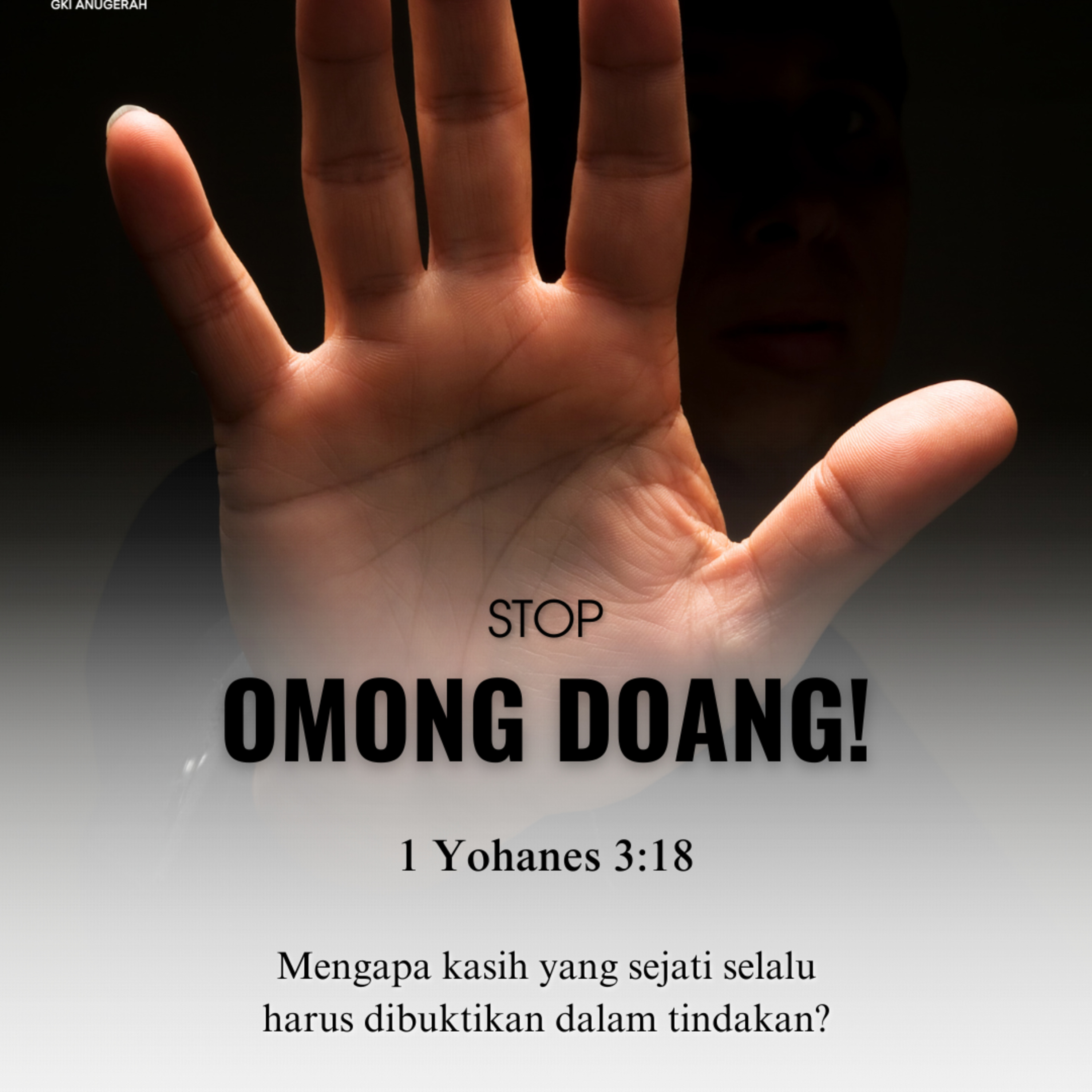 Stop Omong Doang! | Renungan Harian GKI Anugerah | 20 Mei 2025 episode artwork