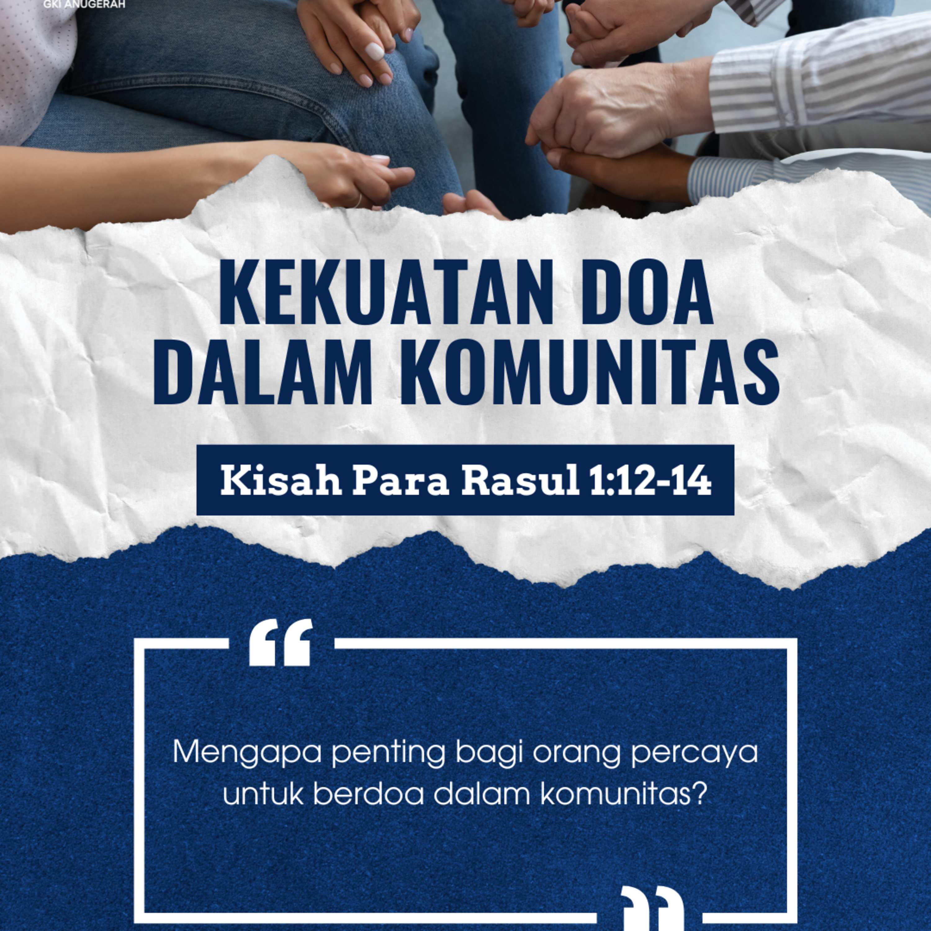 Kekuatan Doa Dalam Komunitas | Renungan Harian GKI Anugerah | 28 Mei 2025 episode artwork