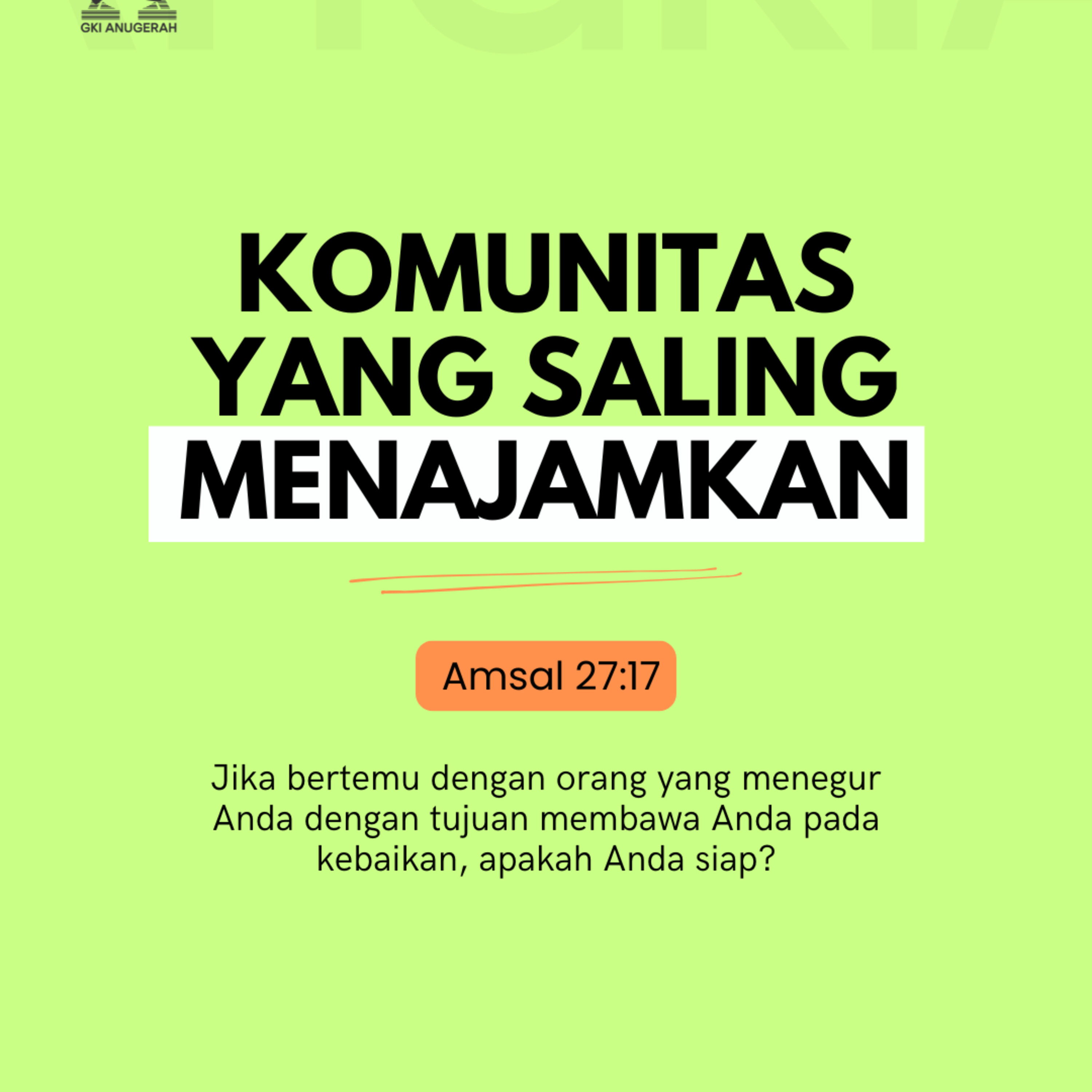 RHGKIA - Renungan Harian GKI Anugerah