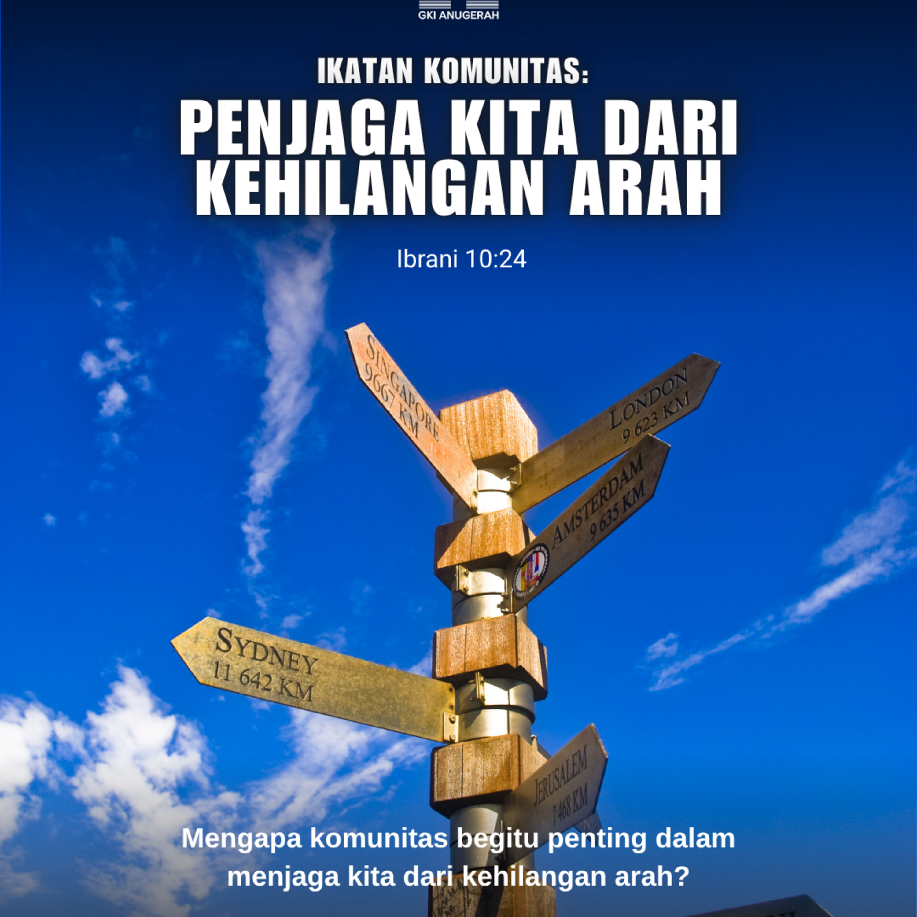 Ikatan Komunitas: Penjaga Kita Dari Kehilangan Arah | Renungan Harian GKI Anugerah | 01 Juli 2025  episode artwork