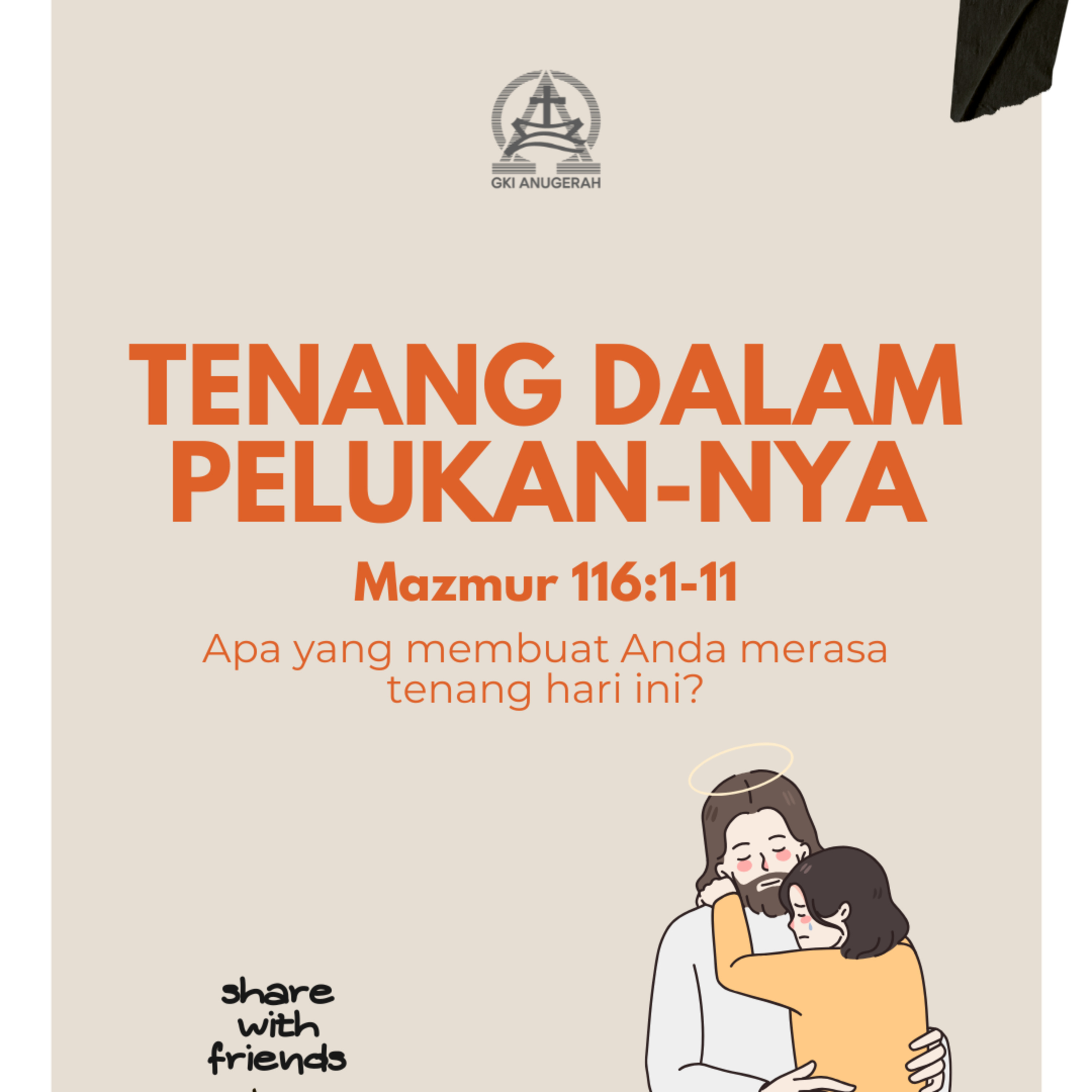 Tenang Dalam Pelukan-Nya | Renungan Harian GKI Anugerah | 08 Juli 2025  episode artwork