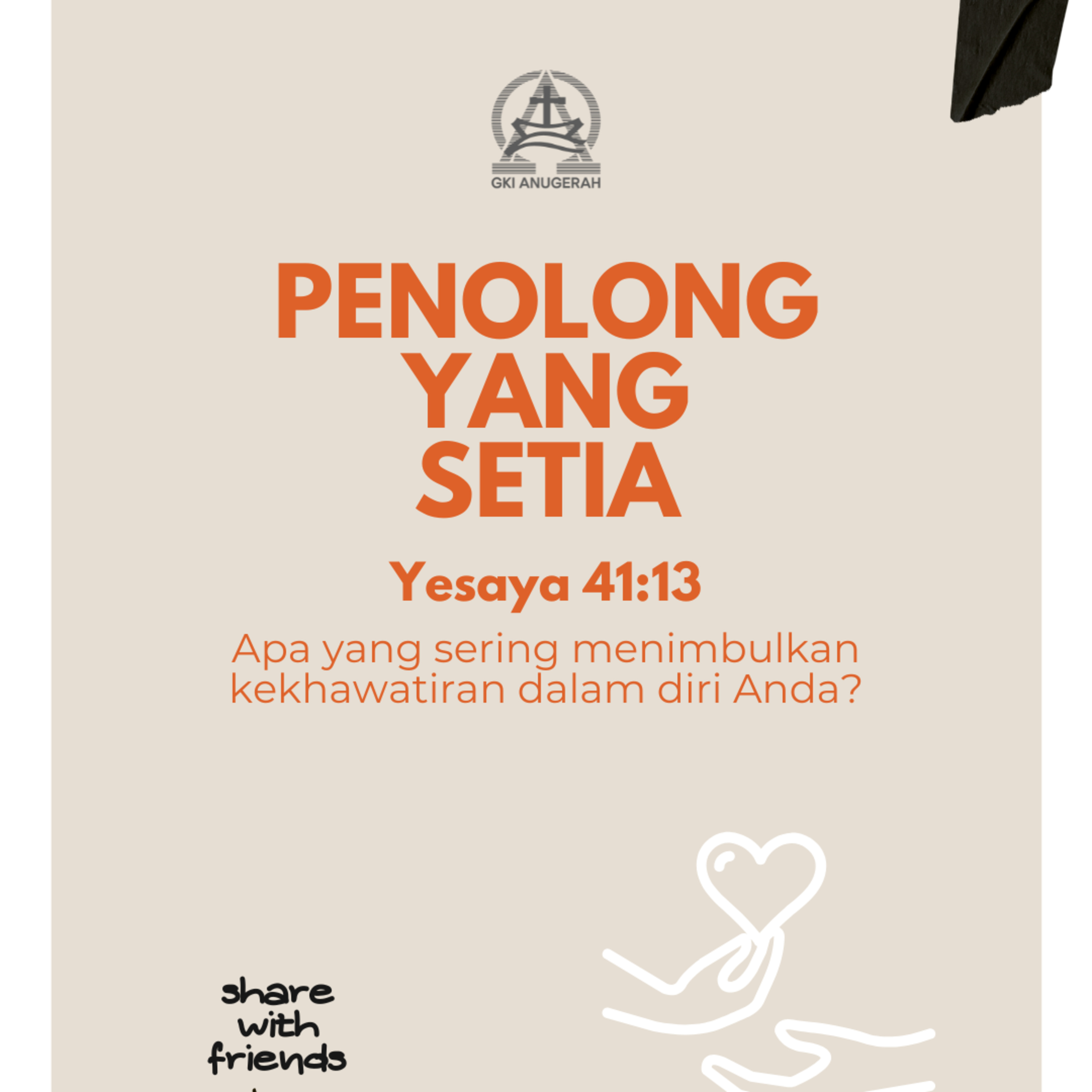 Penolong Yang Setia | Renungan Harian GKI Anugerah | 12 Juli 2025  episode artwork