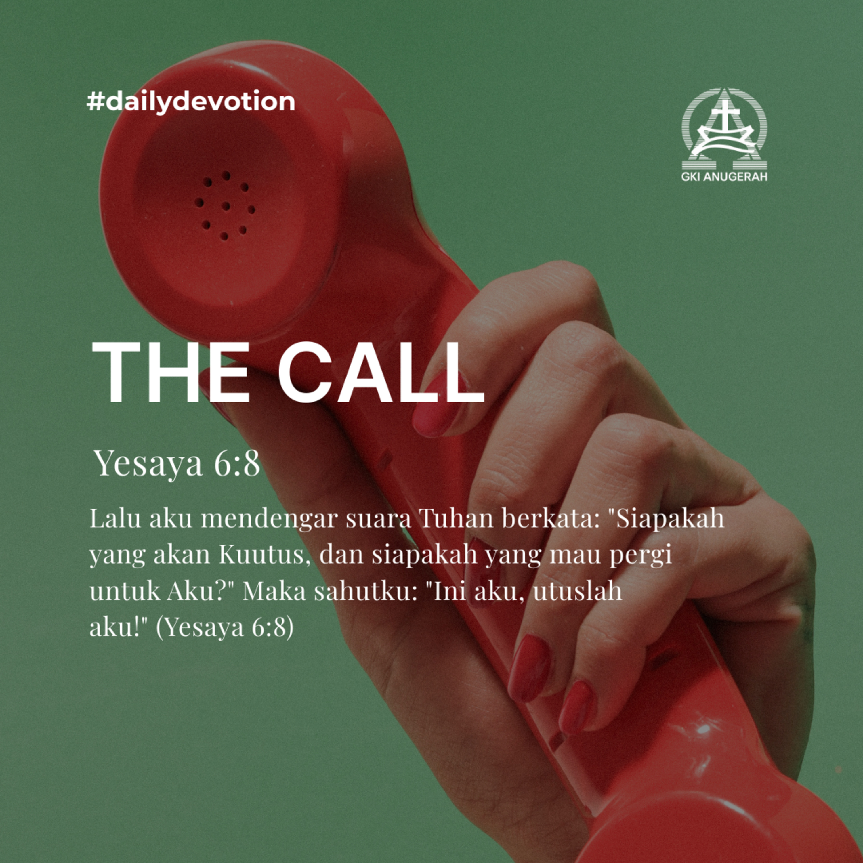 The Call | Renungan Harian GKI Anugerah | 26 Agustus 2025  episode artwork