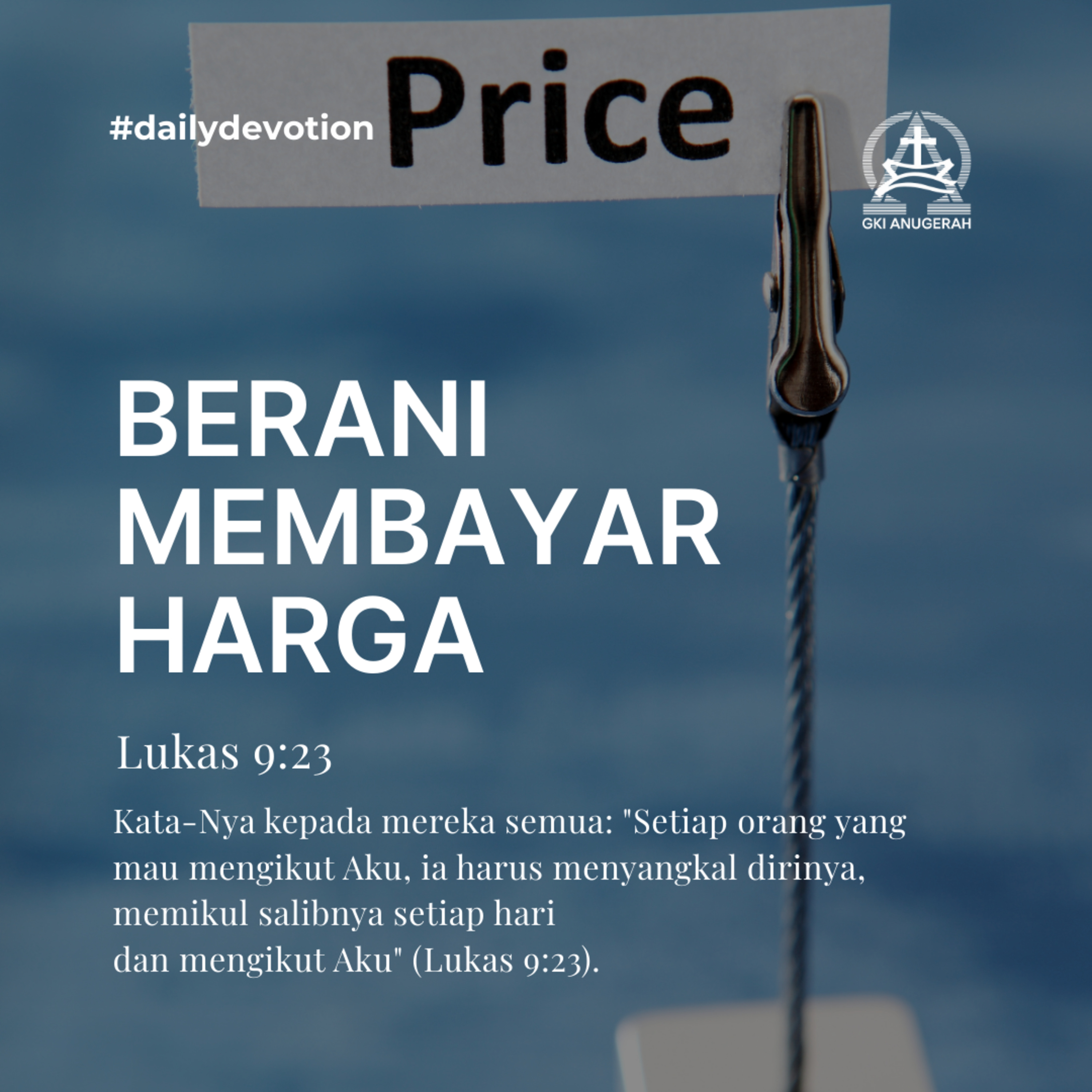 Berani Membayar Harga | Renungan Harian GKI Anugerah | 28 Agustus 2025  episode artwork
