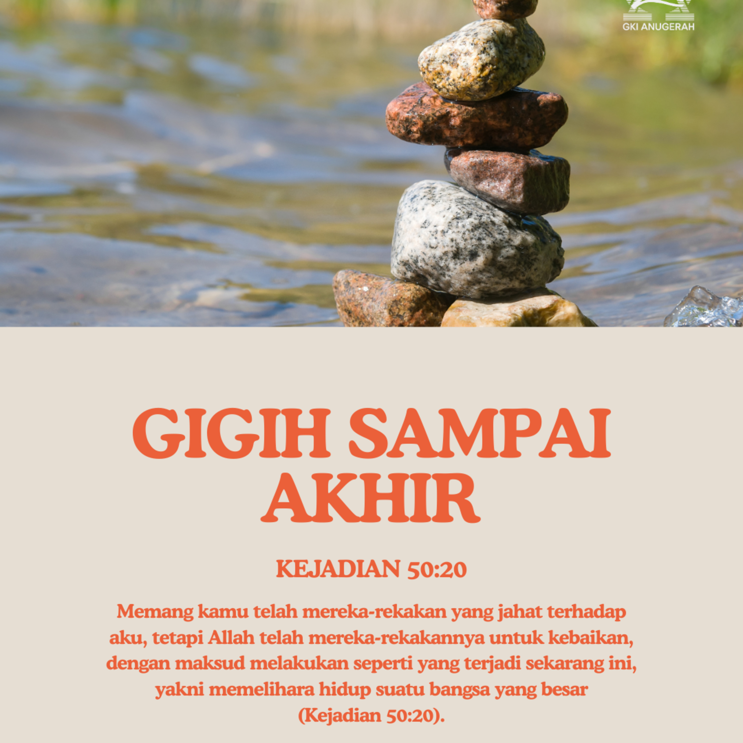 Gigih sampai Akhir | Renungan Harian GKI Anugerah | 03 September 2025  episode artwork