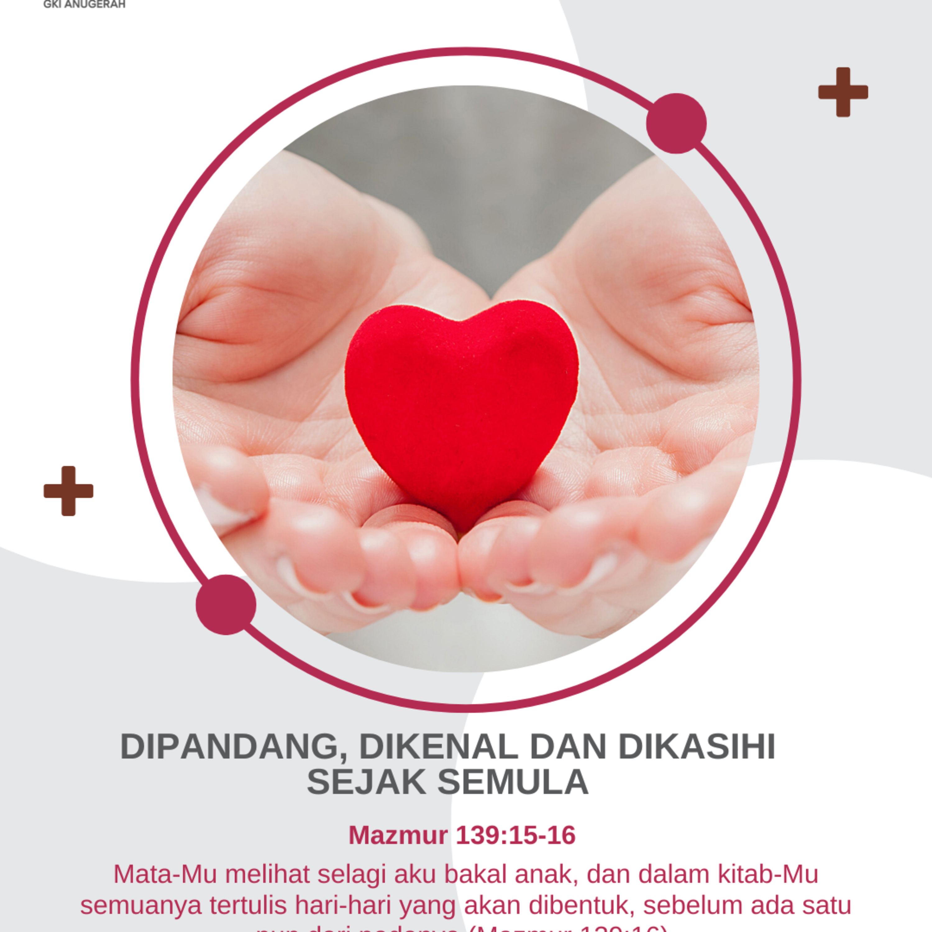 Dipandang, Dikenal dan Dikasihi Sejak Semula | Renungan Harian GKI Anugerah | 15 September 2025  episode artwork
