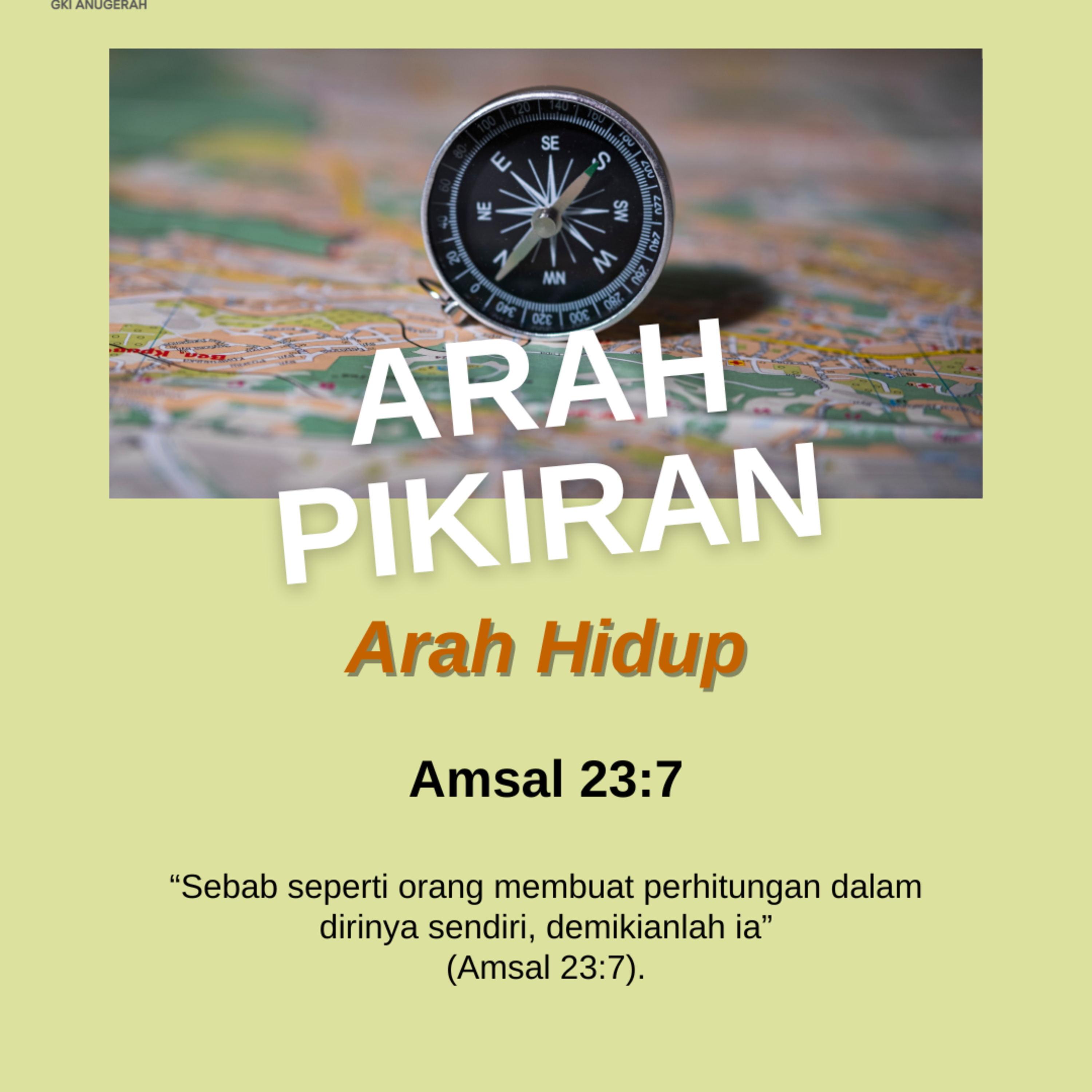 Arah Pikiran – Arah Hidup | Renungan Harian GKI Anugerah | 24 September 2025  episode artwork