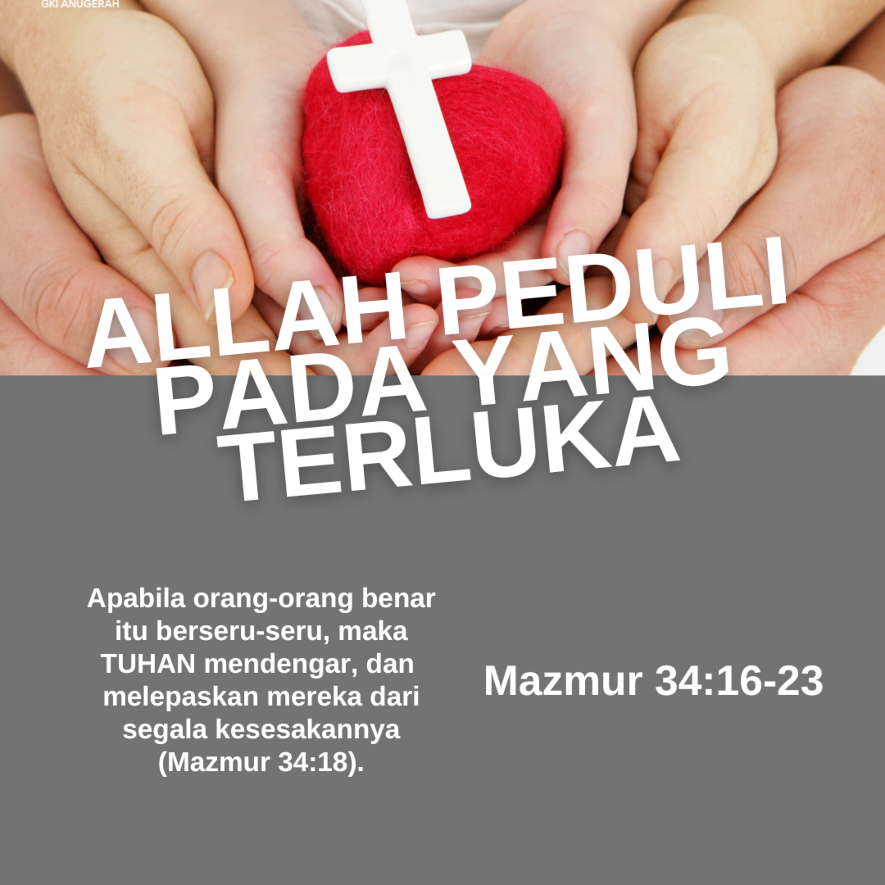 Allah Peduli pada yang Terluka | Renungan Harian GKI Anugerah | 13 Oktober 2025  episode artwork