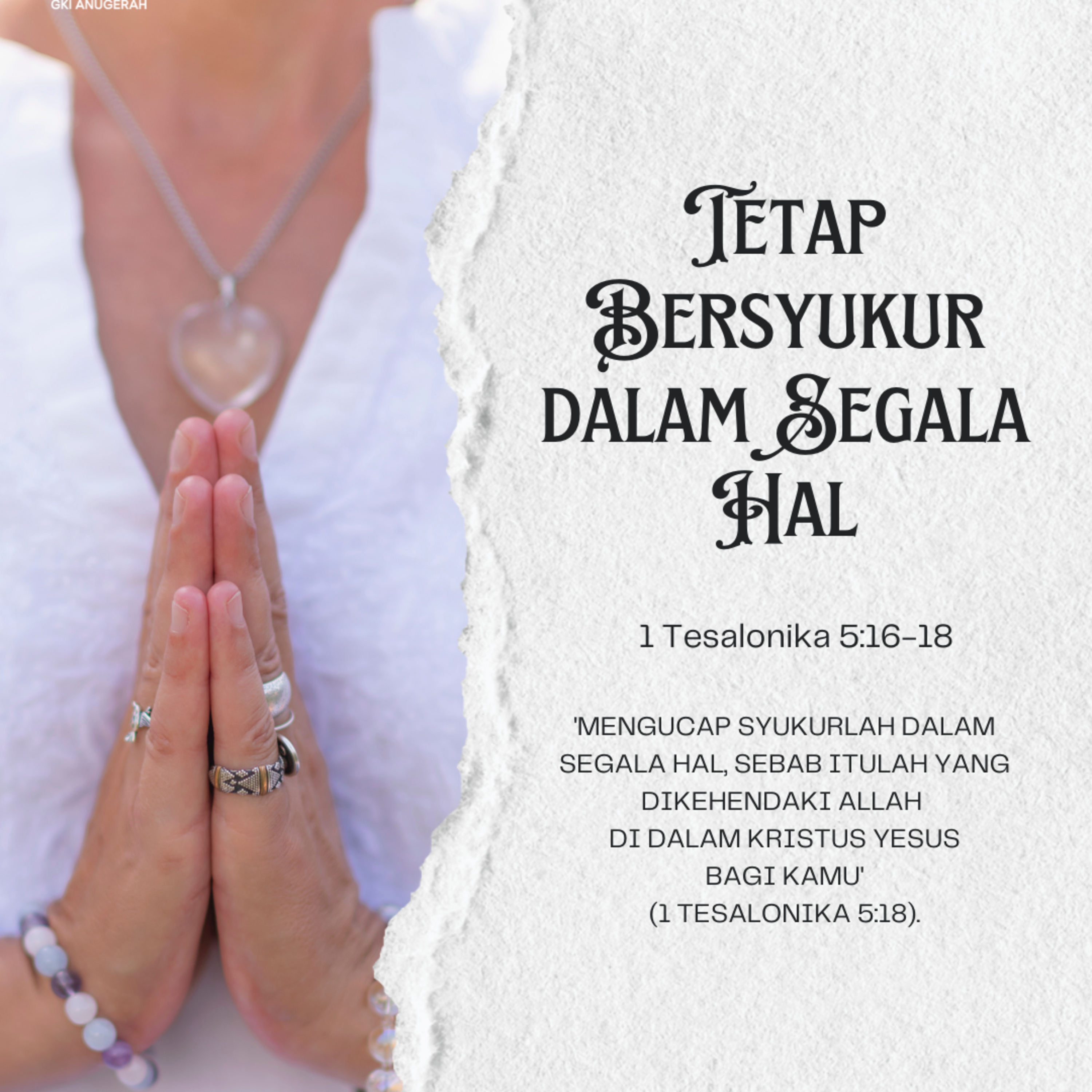 Tetap Bersyukur dalam Segala Hal | Renungan Harian GKI Anugerah | 22 Oktober 2025  episode artwork