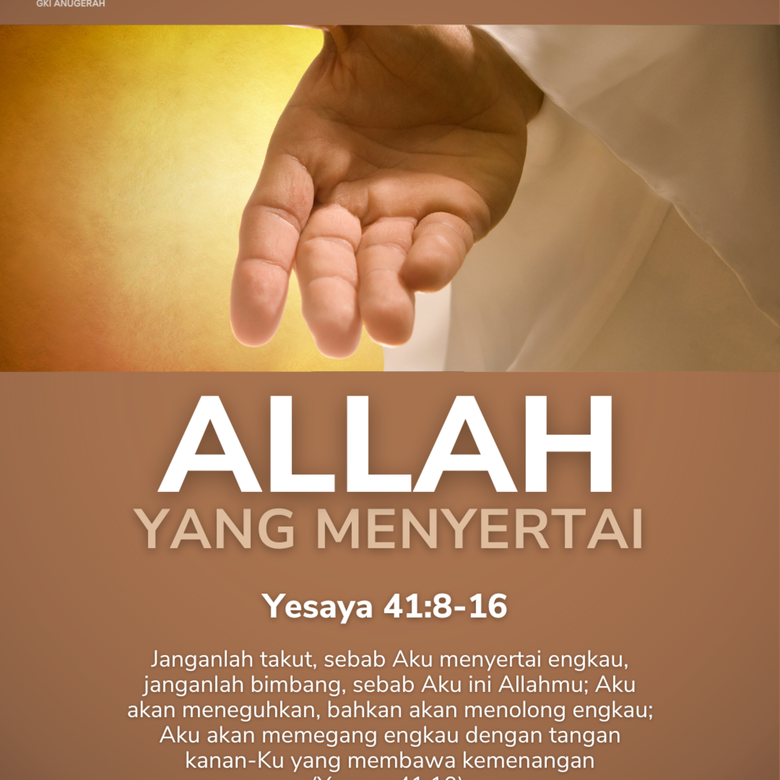 Allah yang Menyertai | Renungan Harian GKI Anugerah | 04 November 2025  episode artwork