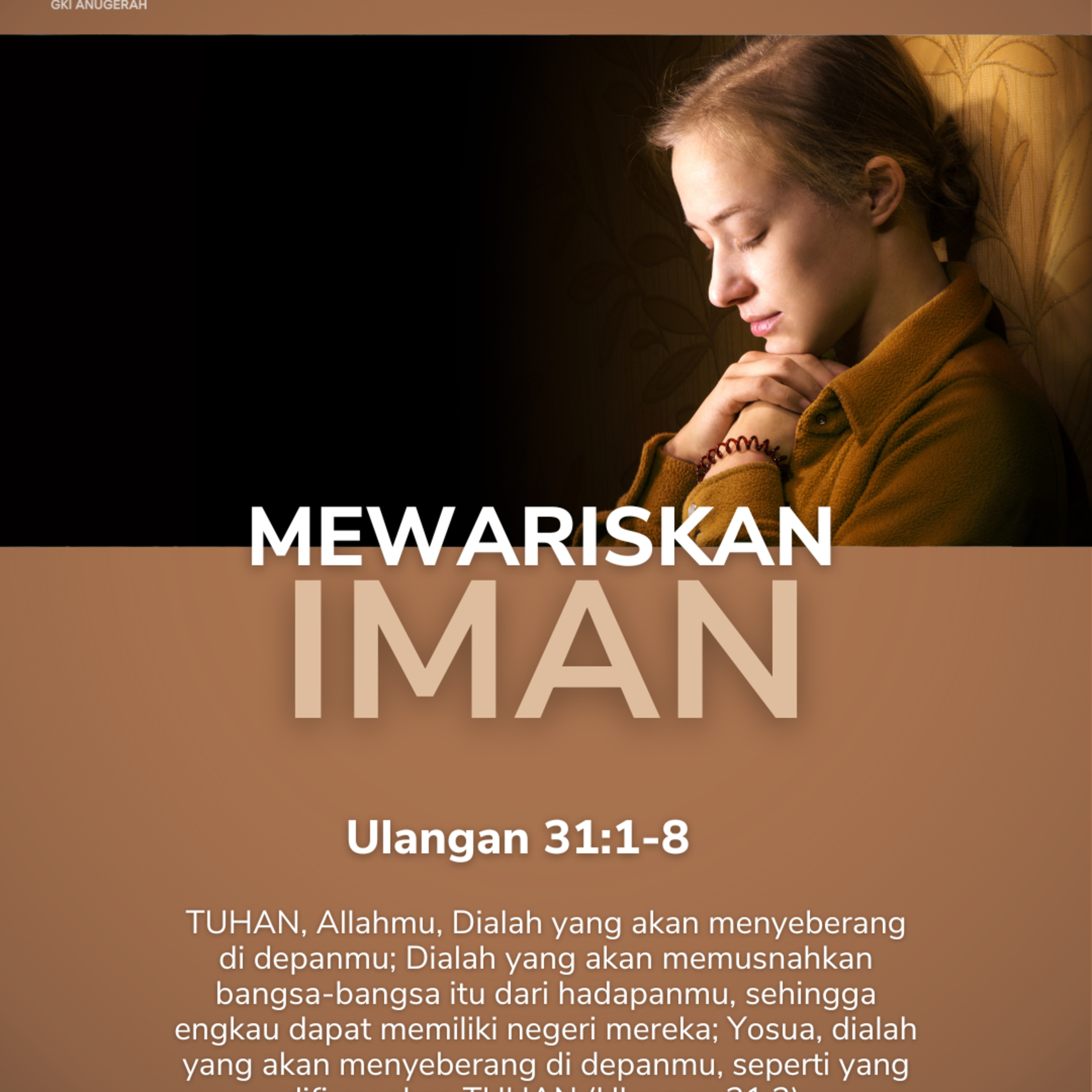 Mewariskan Iman | Renungan Harian GKI Anugerah | 07 November 2025  episode artwork