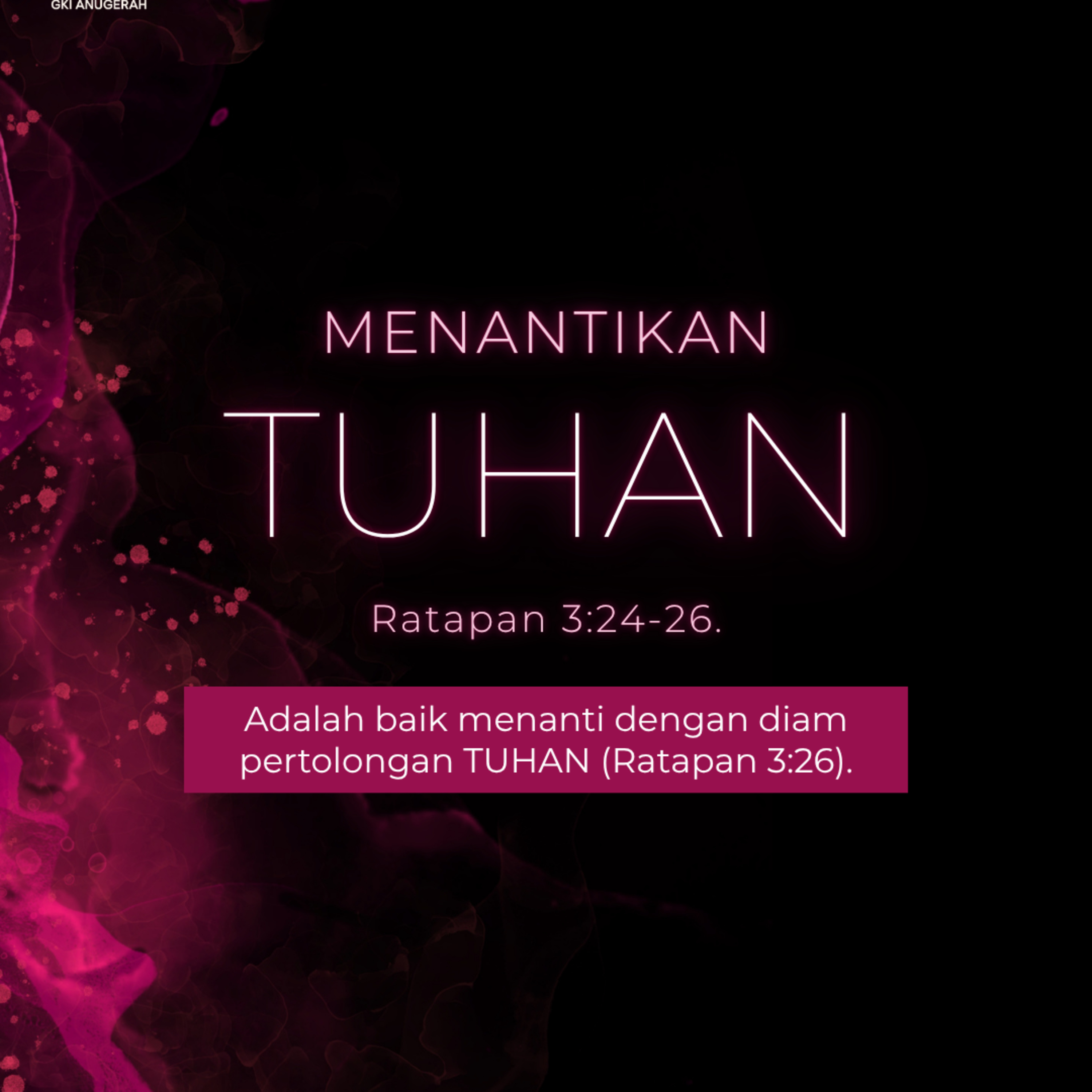 Menantikan Tuhan | Renungan Harian GKI Anugerah | 10 November 2025  episode artwork