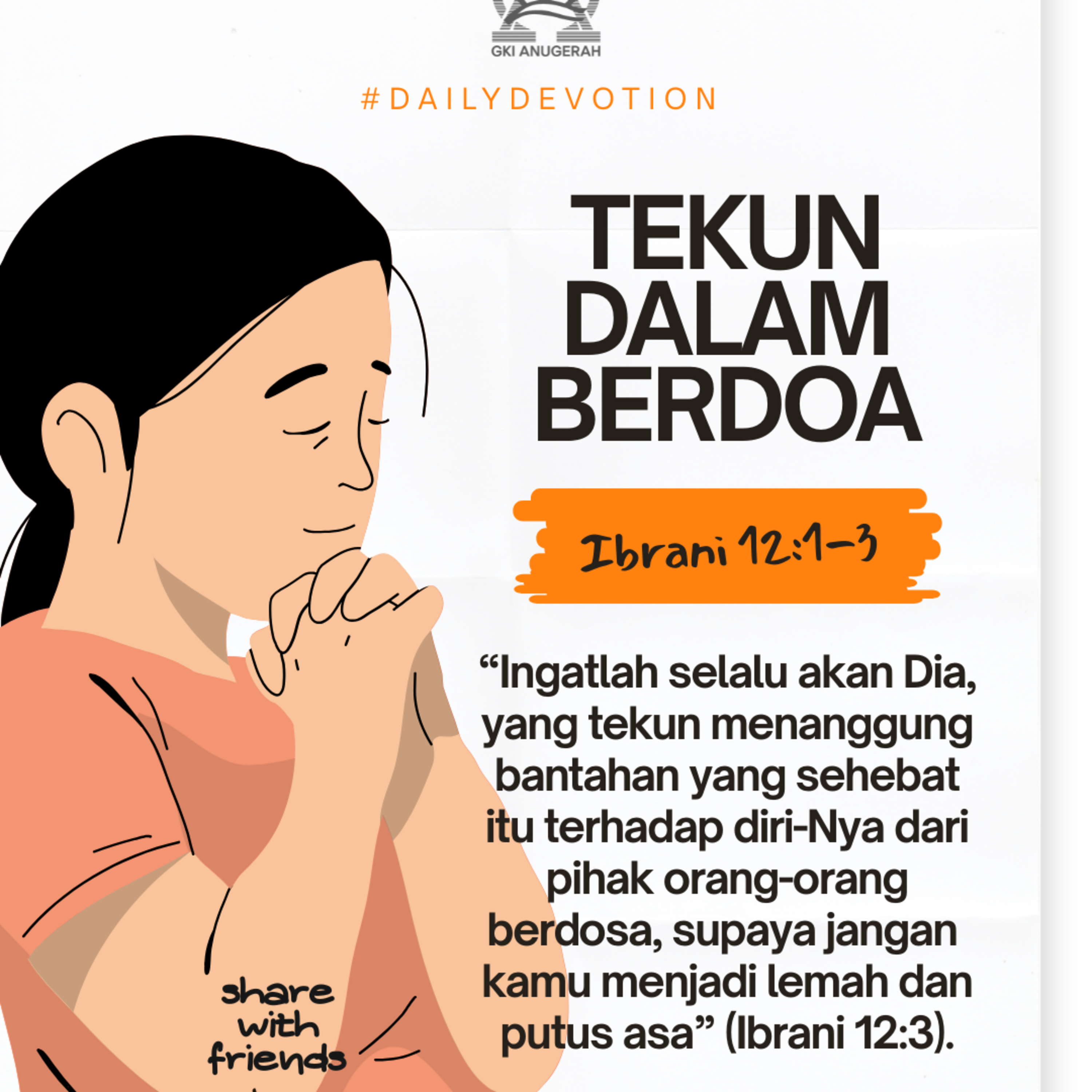 Tekun dalam Berdoa | Renungan Harian GKI Anugerah | 24 November 2025  episode artwork