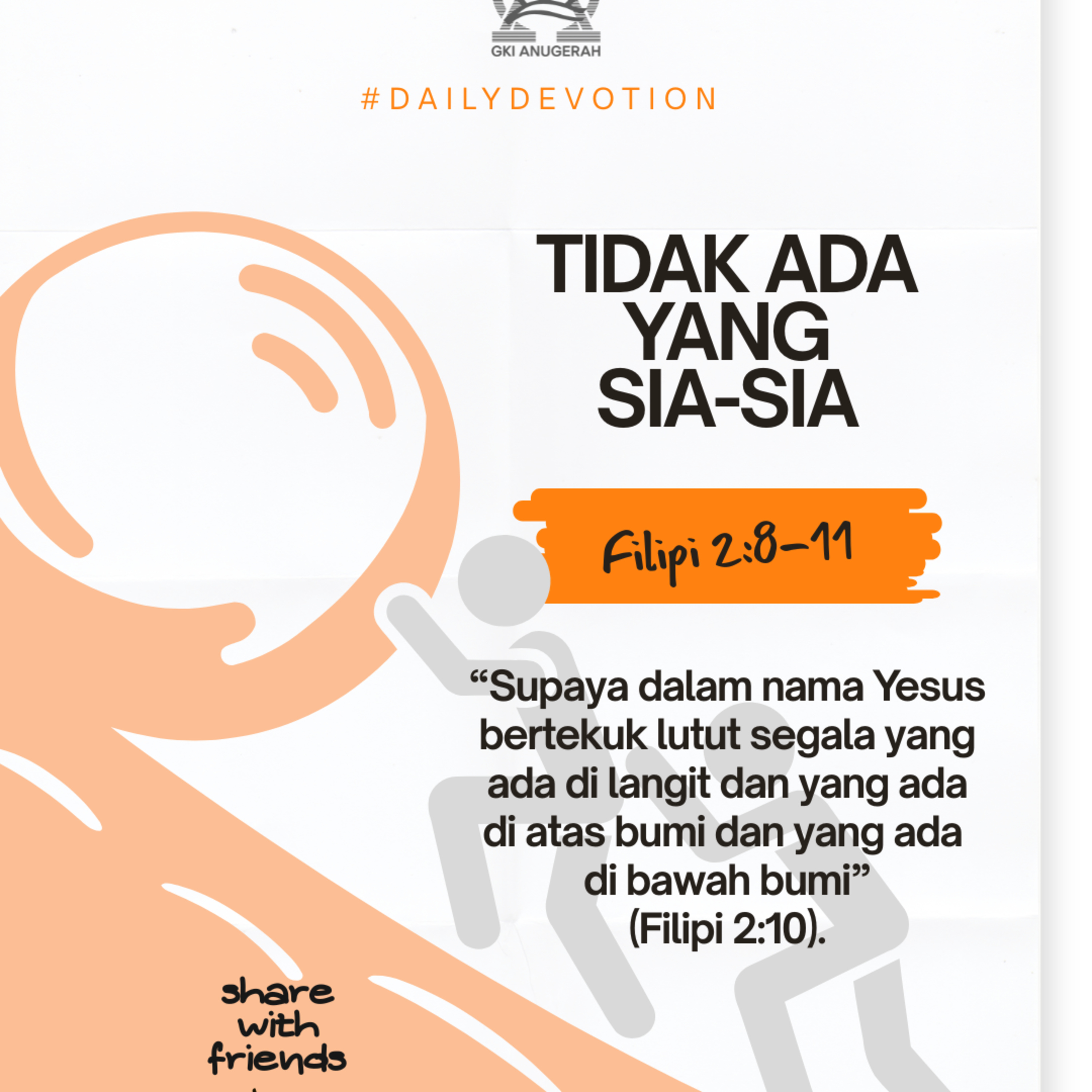 Tidak Ada yang Sia-Sia | Renungan Harian GKI Anugerah | 29 November 2025