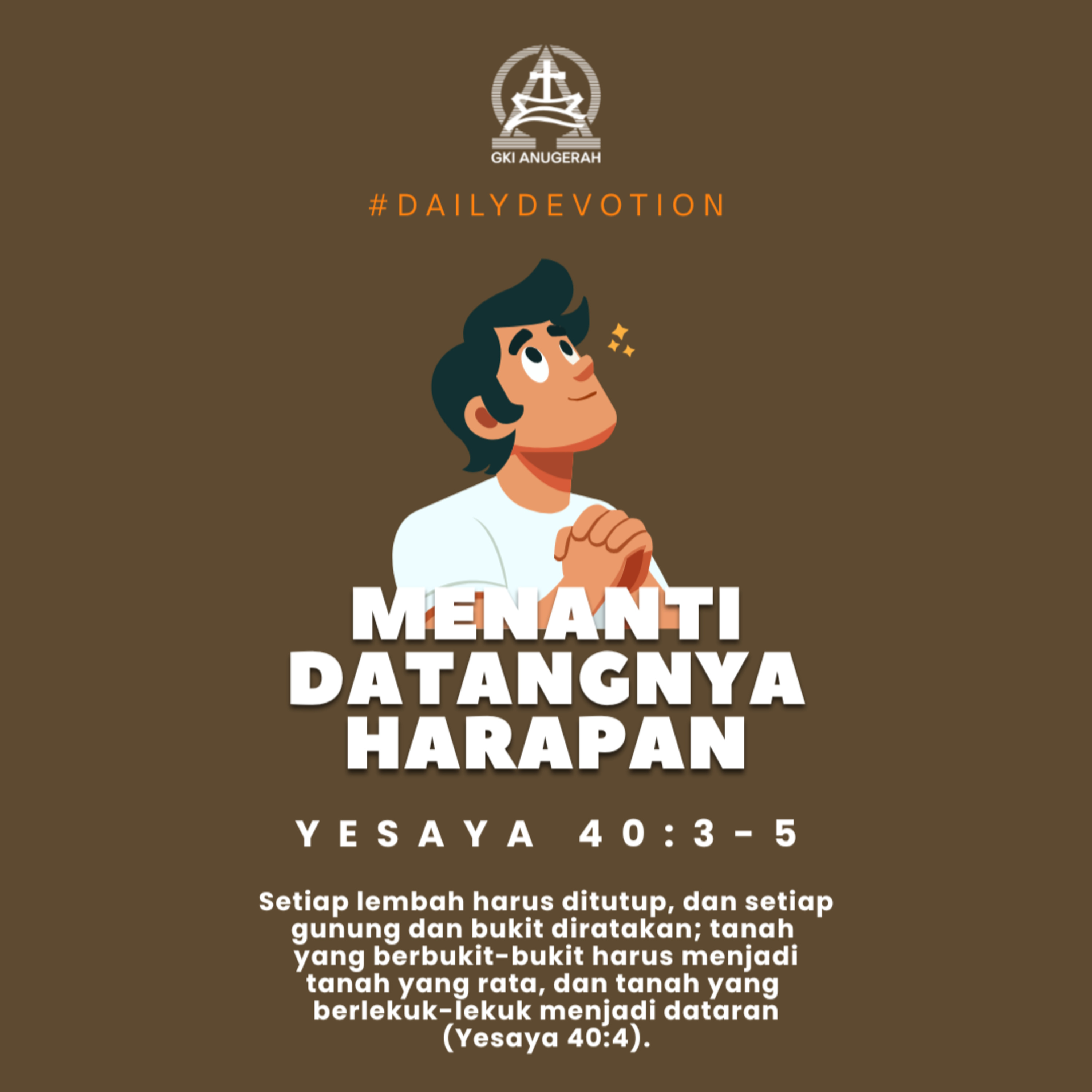 Menanti Datangnya Harapan | Renungan Harian GKI Anugerah | 03 Desember 2025  episode artwork
