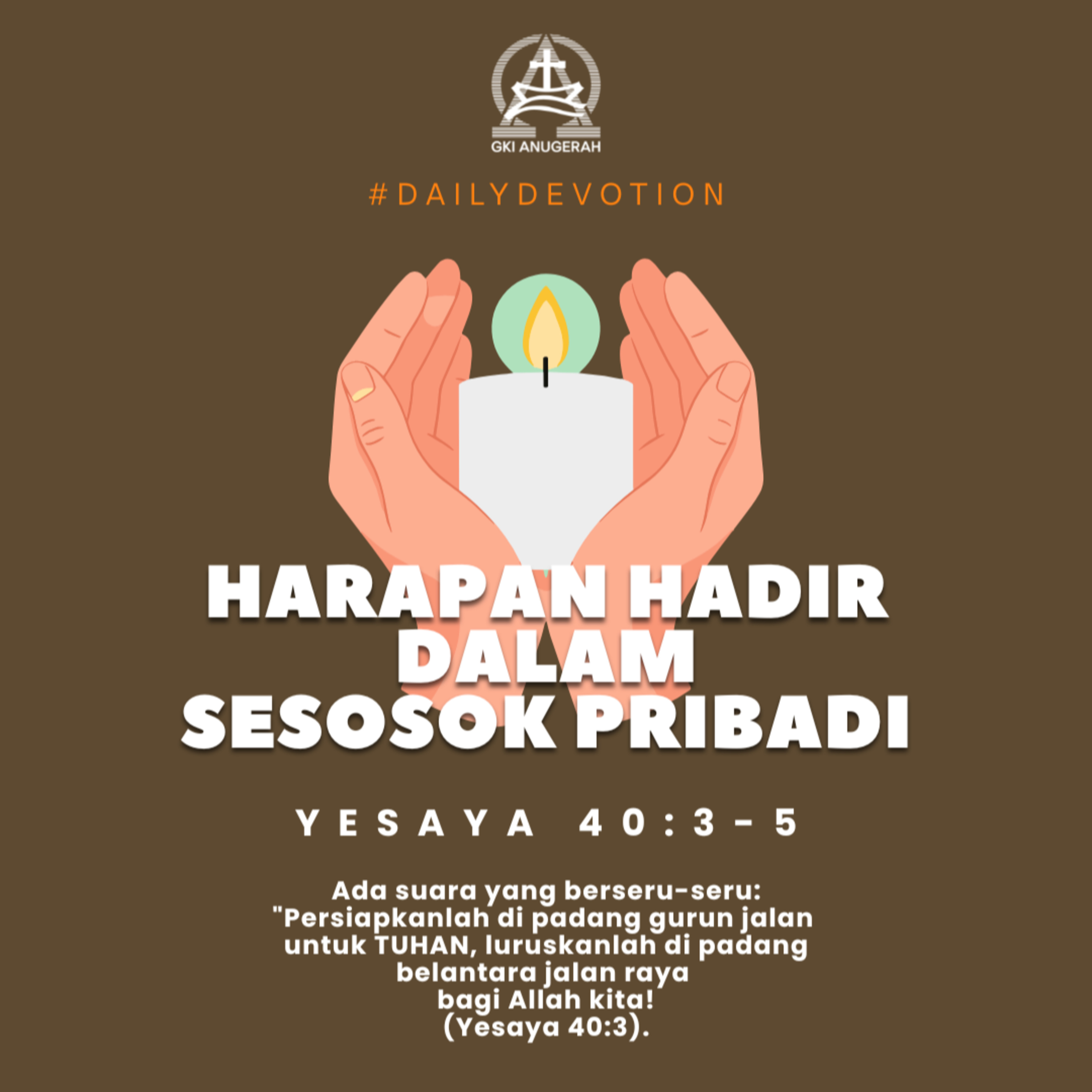 Harapan Hadir dalam Sesosok Pribadi | Renungan Harian GKI Anugerah | 04 Desember 2025  episode artwork