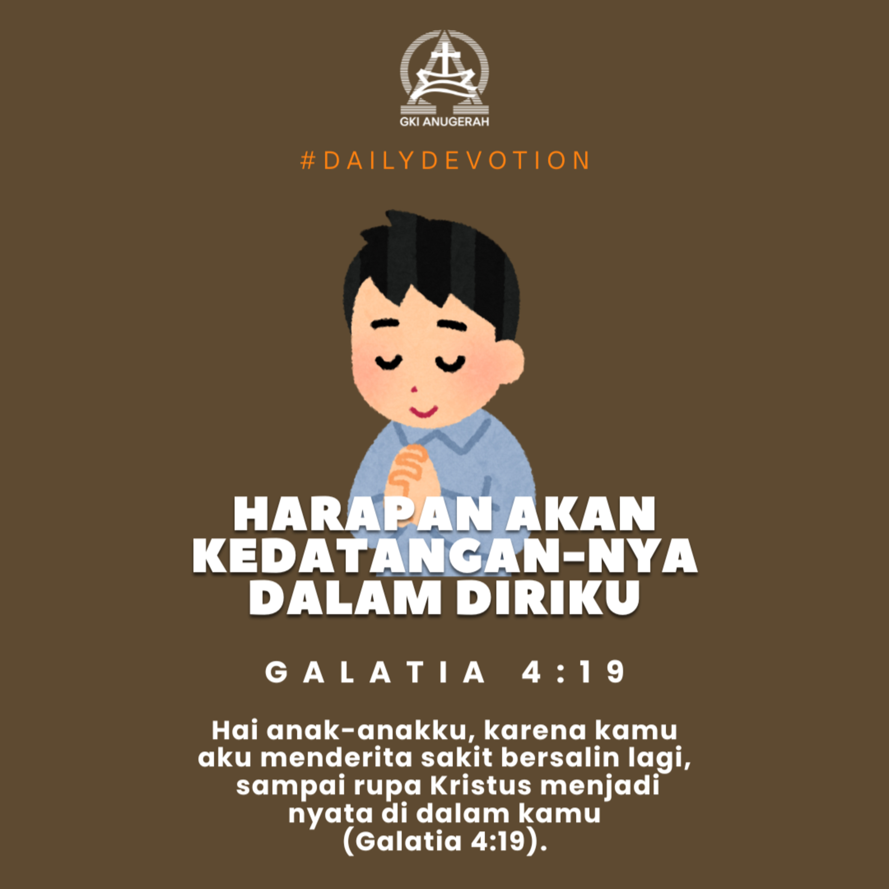 Harapan akan Kedatangan-Nya dalam Diriku | Renungan Harian GKI Anugerah | 06 Desember 2025  episode artwork