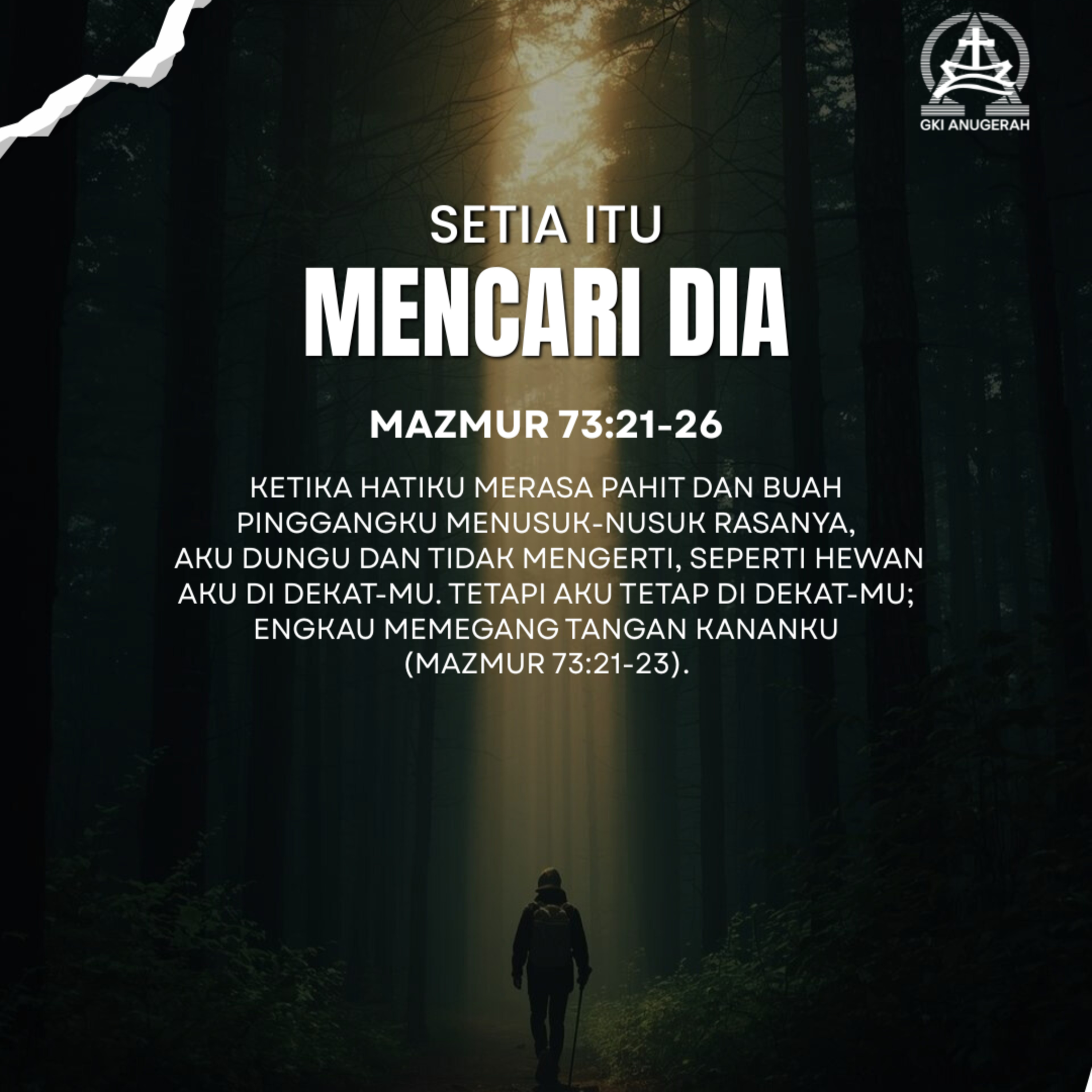 Setia Itu Mencari Dia | Renungan Harian GKI Anugerah | 02 Januari 2026  episode artwork