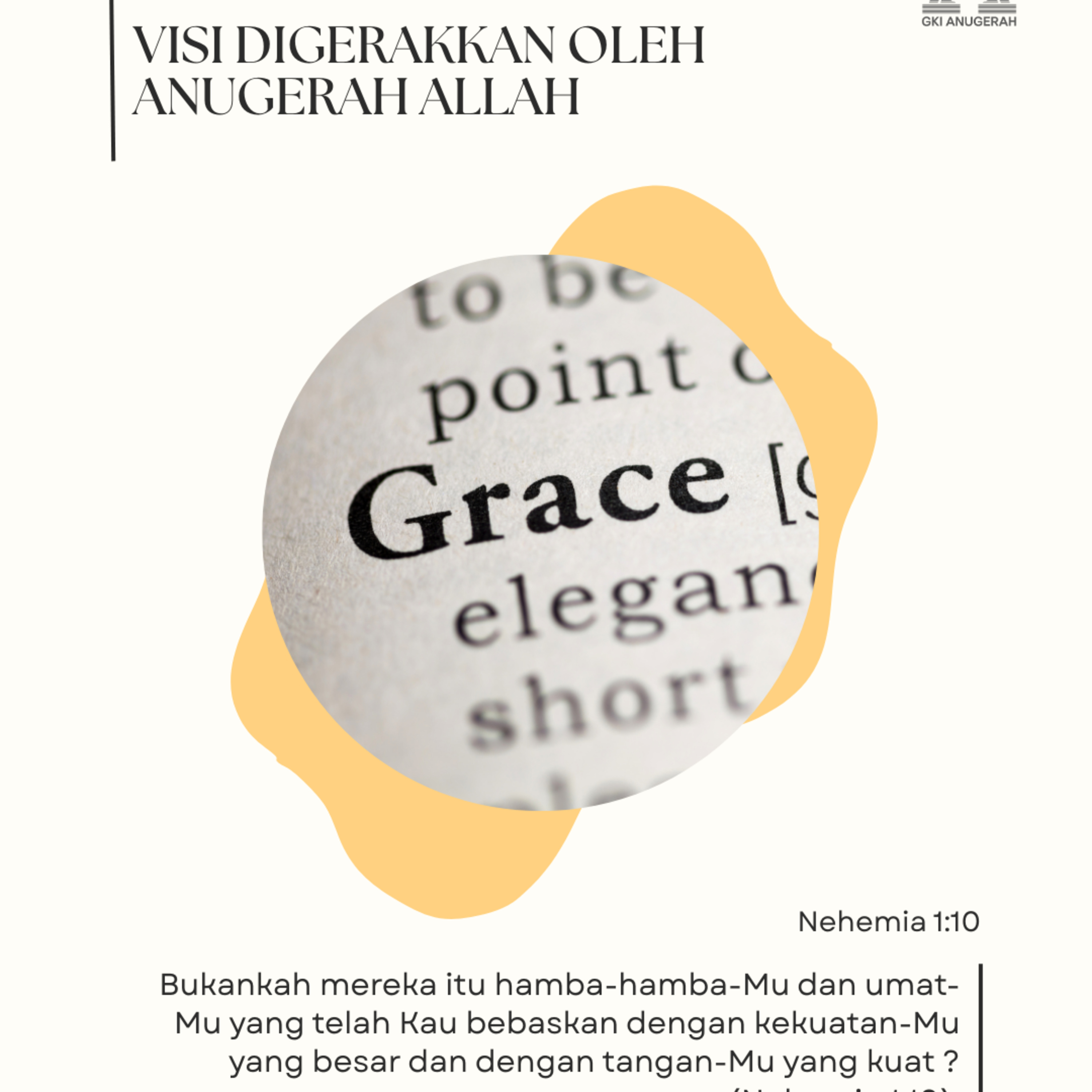 Visi Digerakkan oleh Anugerah Allah | Renungan Harian GKI Anugerah | 09 Januari 2026  episode artwork