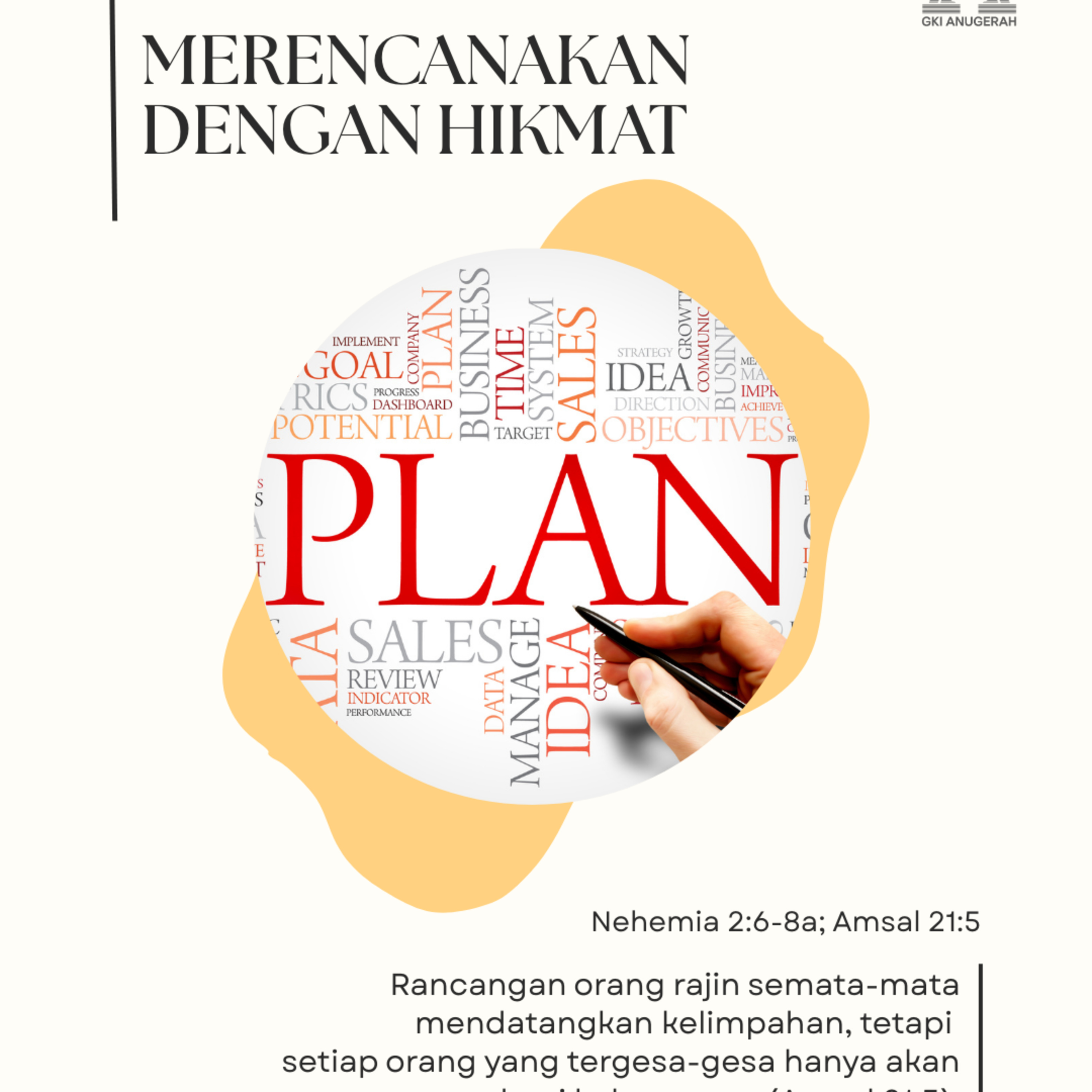 Merencanakan dengan Hikmat | Renungan Harian GKI Anugerah | 15 Januari 2026  episode artwork