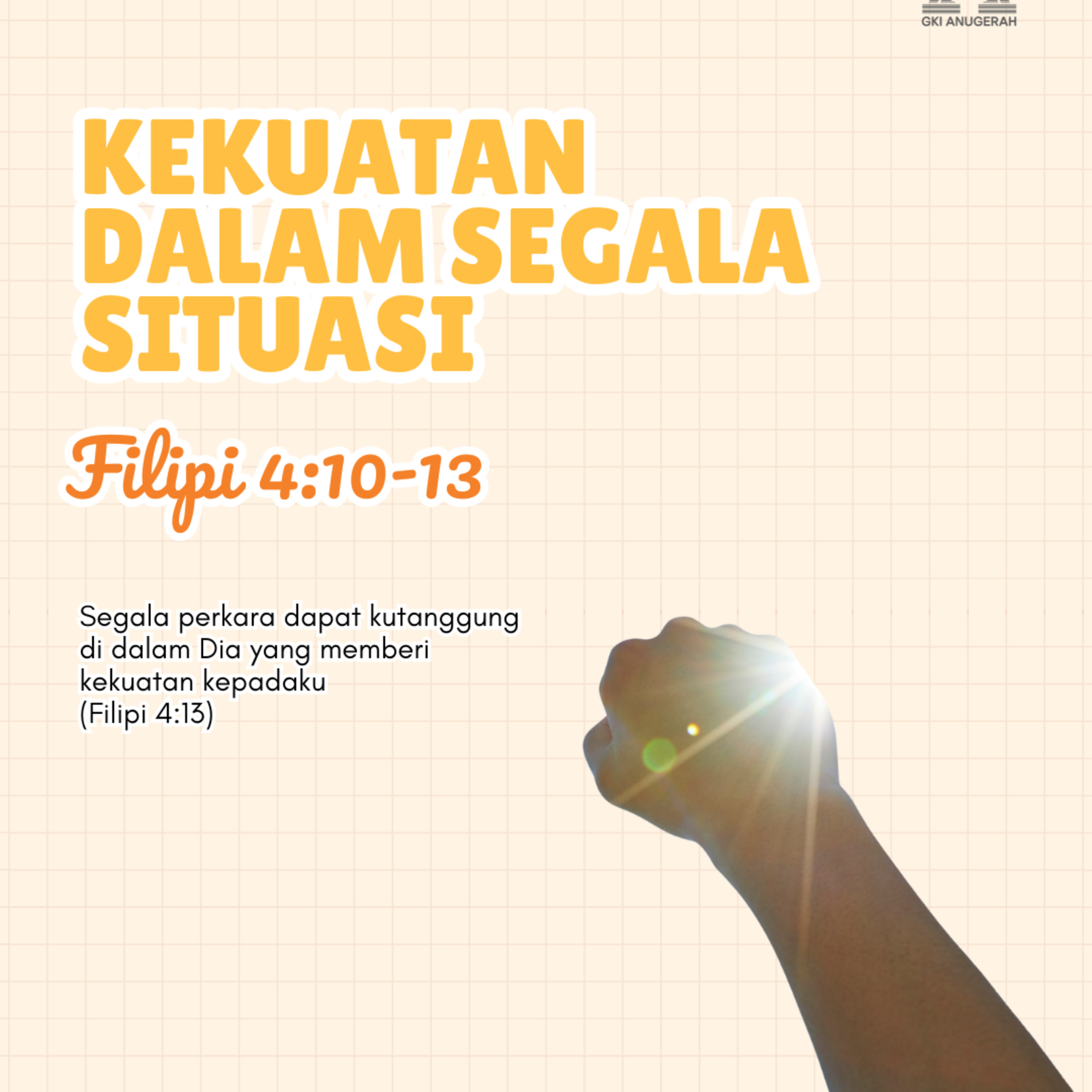 Kekuatan dalam Segala Situasi | Renungan Harian GKI Anugerah | 22 Januari 2026  episode artwork
