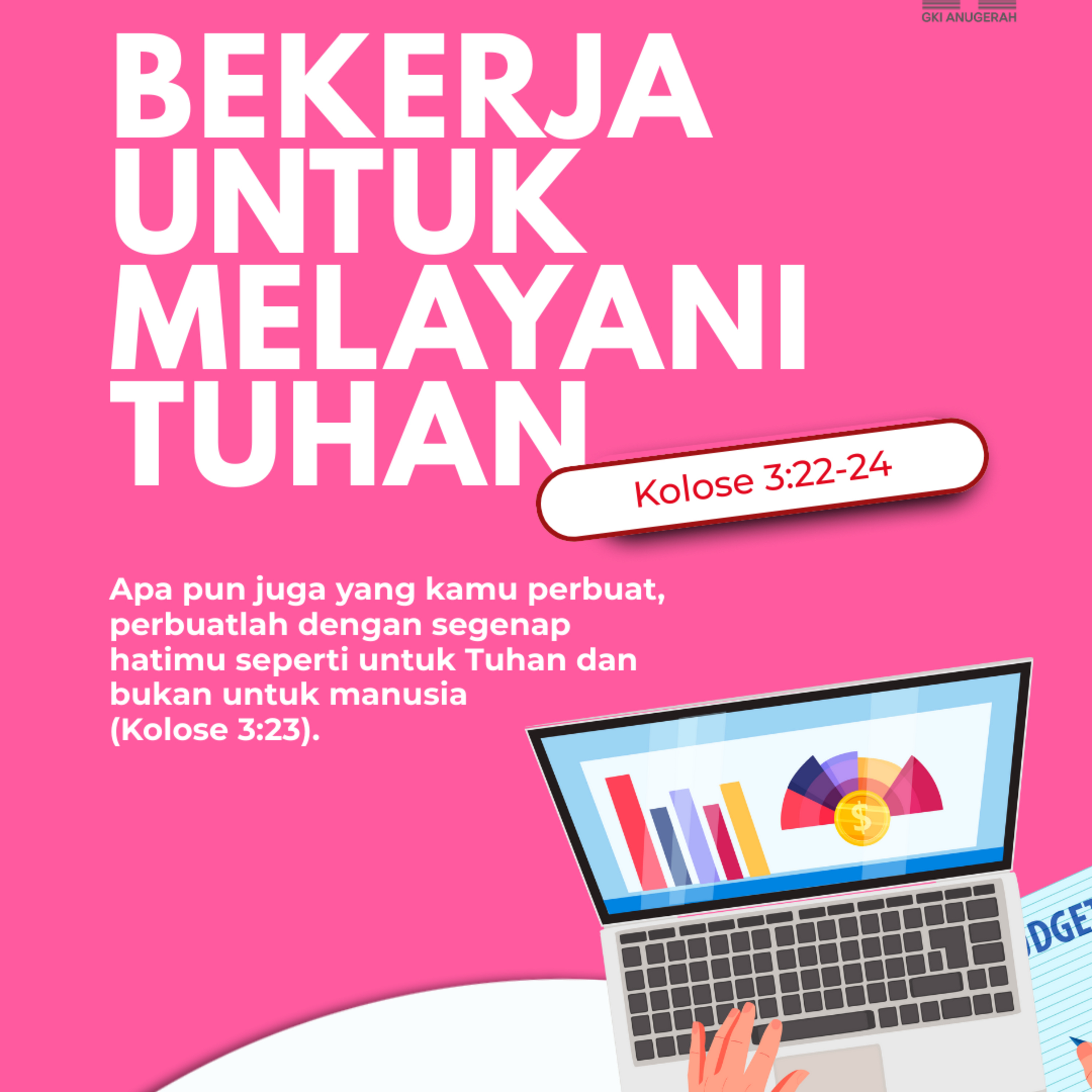 Bekerja untuk Melayani Tuhan | Renungan Harian GKI Anugerah | 27 Januari 2026  episode artwork