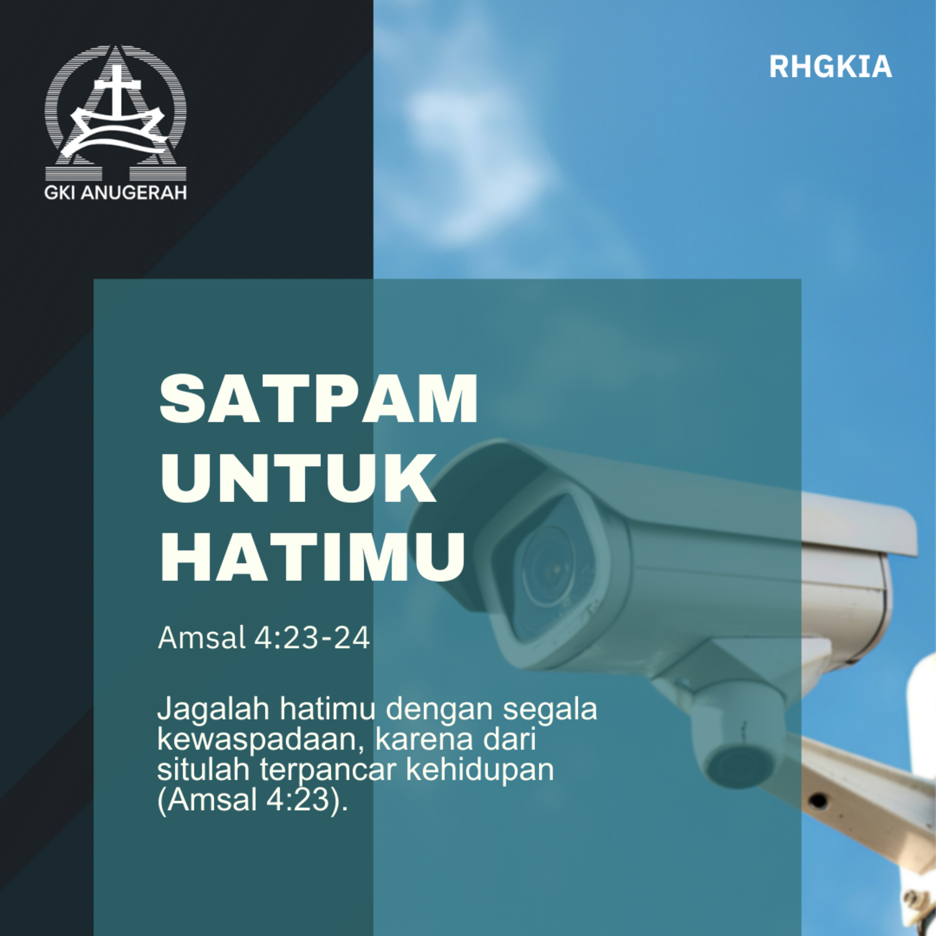 Satpam untuk Hatimu | Renungan Harian GKI Anugerah | 14 Februari 2026  episode artwork